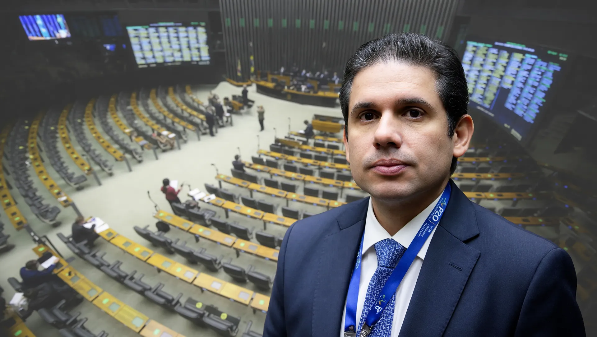 Hugo Motta em debate na Câmara dos Deputados sobre fim da escala 6x1 transição legislativa