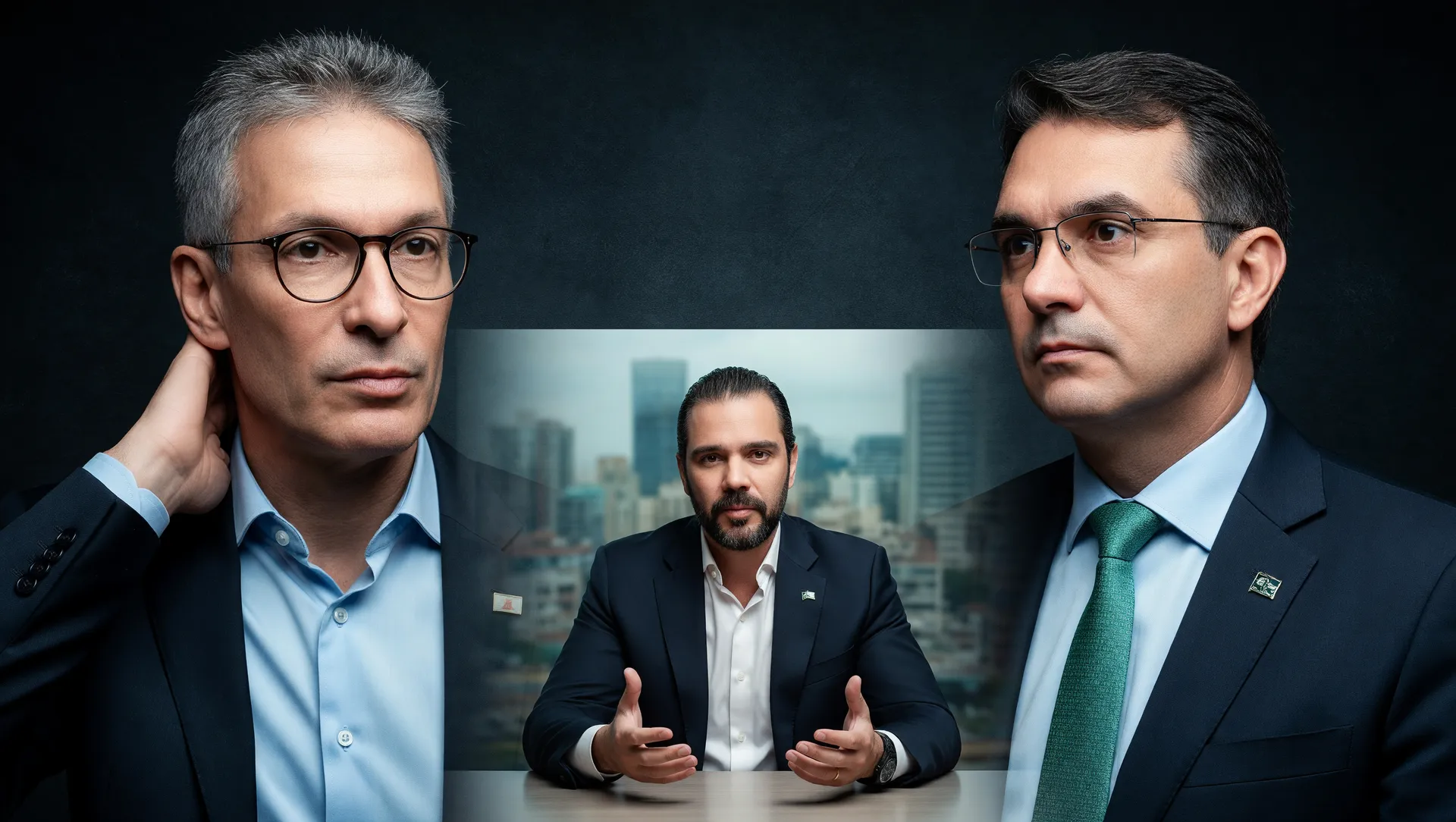 Romeu Zema critica Flávio Bolsonaro por cobranças a Vorcaro - racha entre aliados