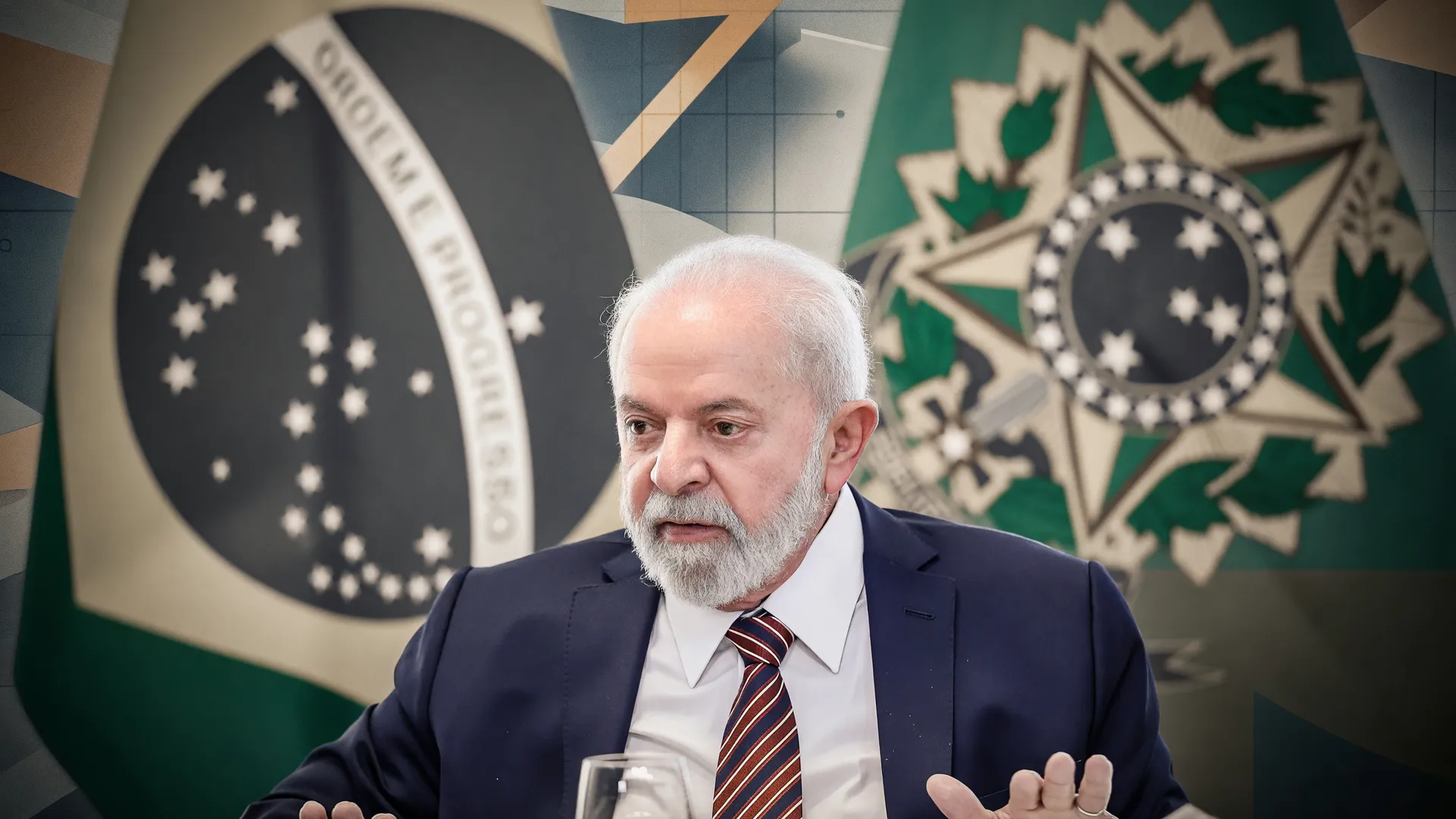 Presidente Lula em retrato oficial, representando gastos públicos acima do arcabouço fiscal