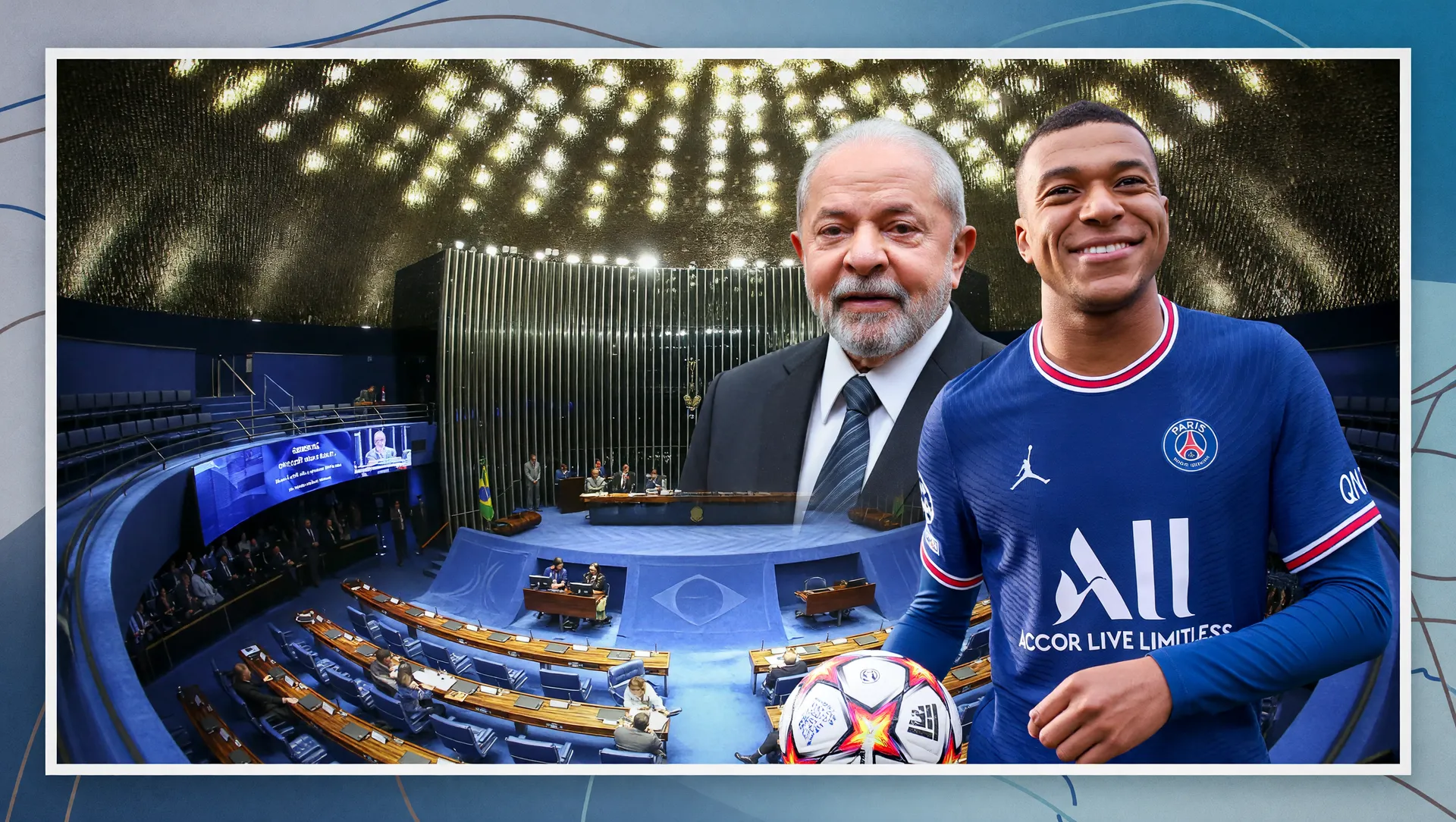 Senado Federal, Lula e futebol feminino em composição da lei geral copa feminina 2027