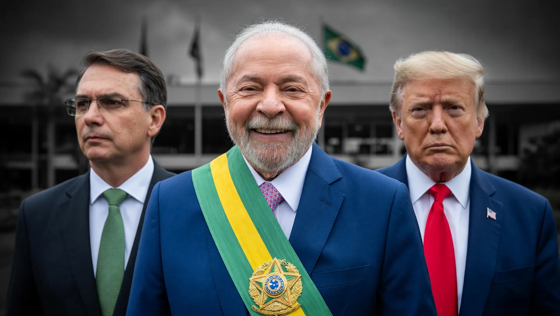 Lula acusa Flávio Bolsonaro de traição à pátria após encontro com Trump sobre terrorismo