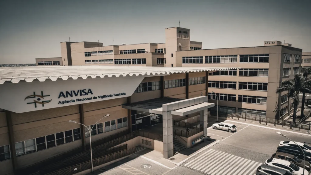 Fachada da Anvisa simbolizando a aprovação do medicamento Parkinson infusão subcutânea para tratamento inovador
