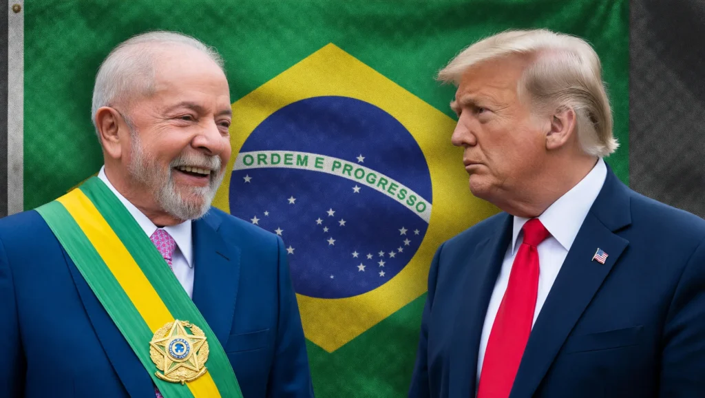Lula e Trump em diálogo bilateral: negociações Brasil EUA tarifas comerciais