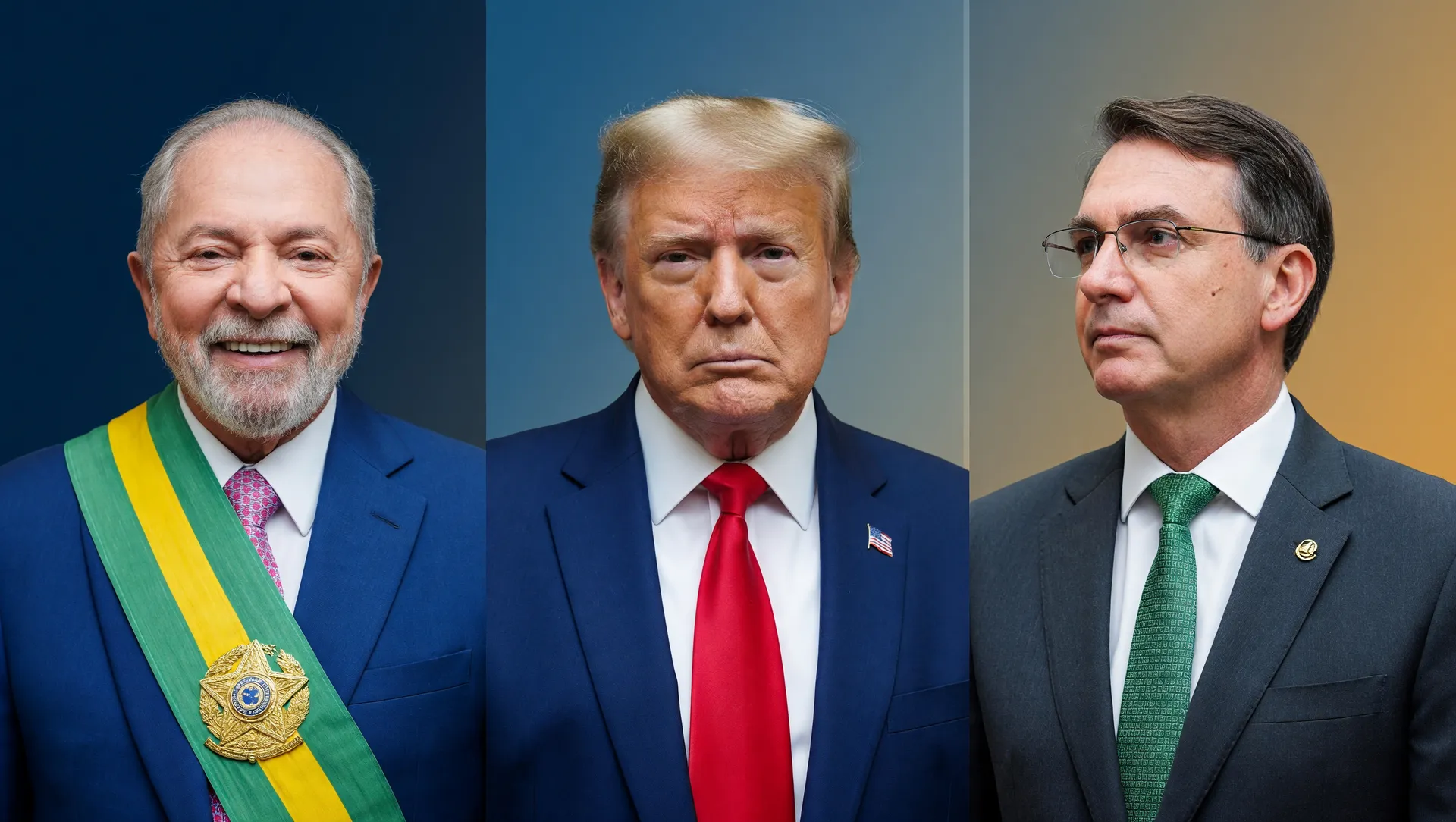 Lula, Trump e Flávio Bolsonaro: divisão sobre PCC e CV classificados terroristas EUA