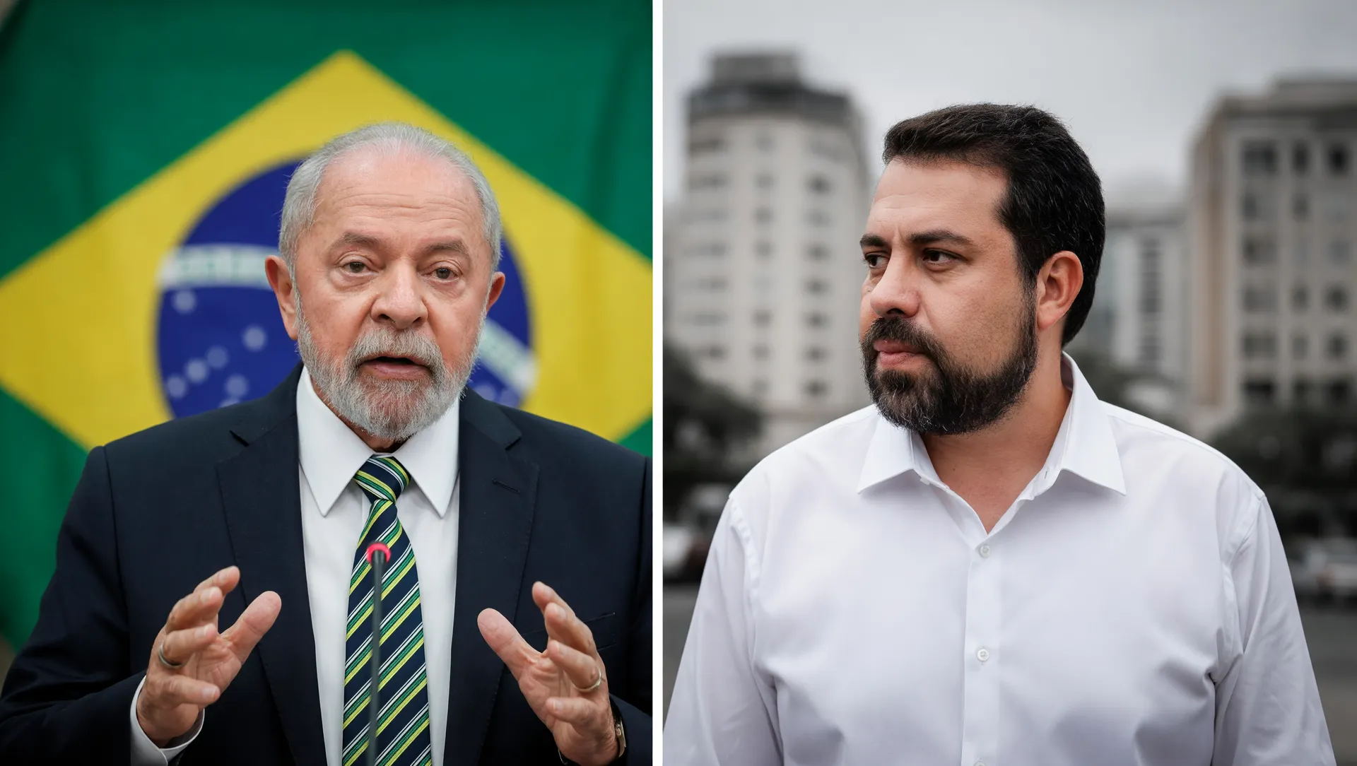 Lula e Boulos em tensão sobre PL dos aplicativos eleições 2026
