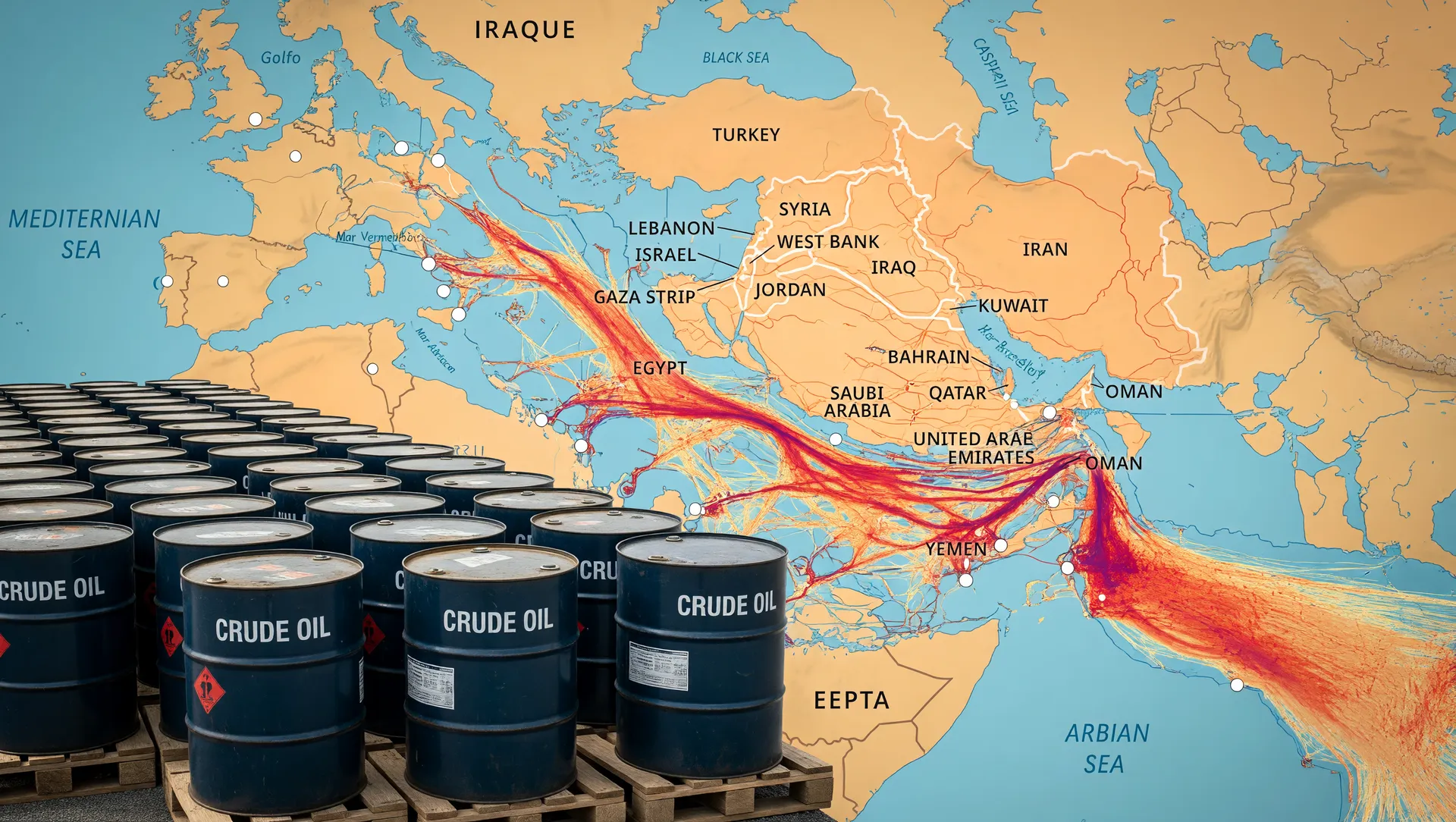 Previsão demanda petróleo Opep 2026 afetada pelo Estreito de Ormuz fechado e crise no Oriente Médio
