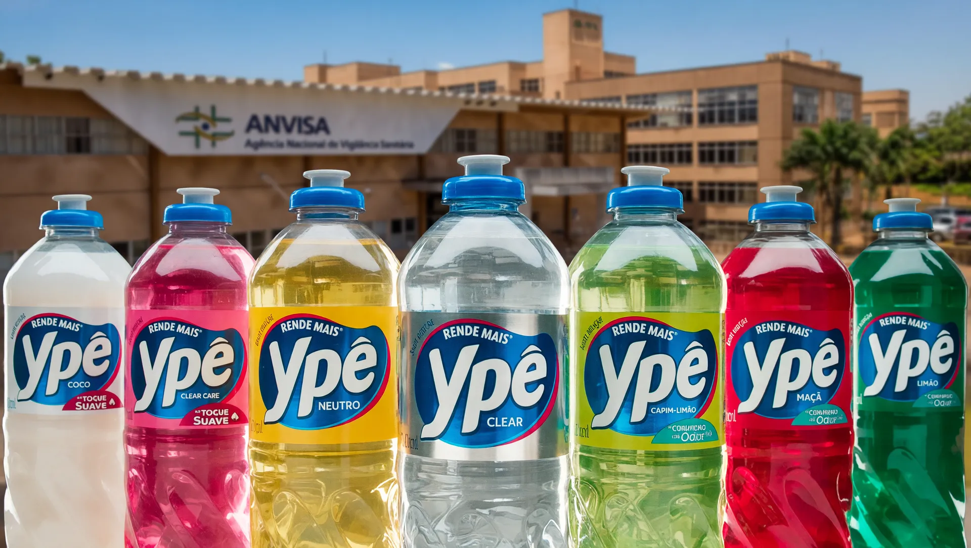 Produtos Ypê recolhidos Anvisa: vigilância sanitária após falhas em etapas críticas