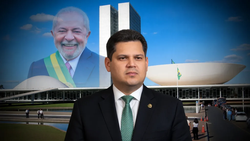 Davi Alcolumbre, presidente do Senado, assume a promulgação PL da Dosimetria Alcolumbre diante do Congresso Nacional