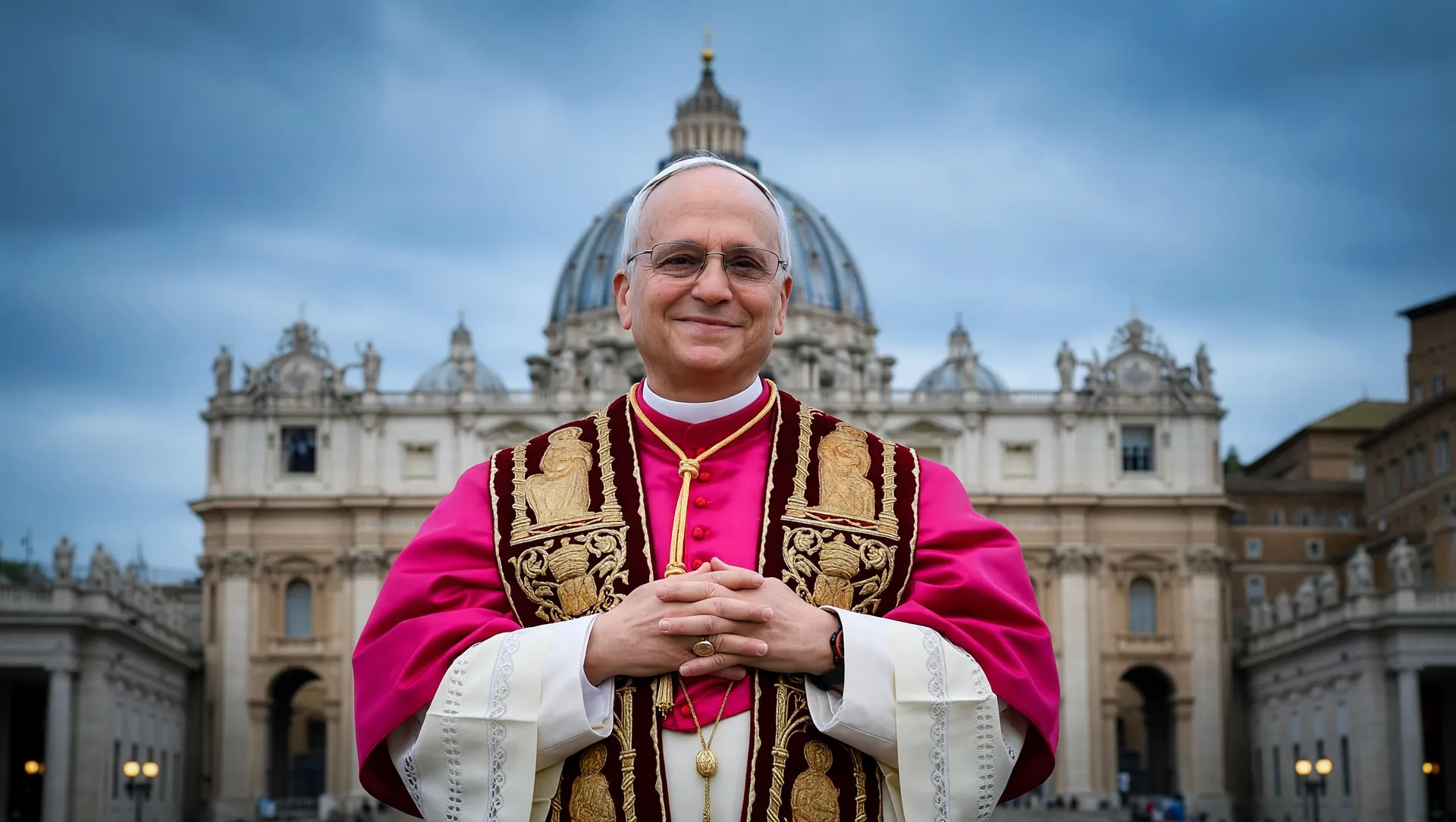 Papa no Vaticano defendendo regulação da IA por governos em encontro com líder de tecnologia