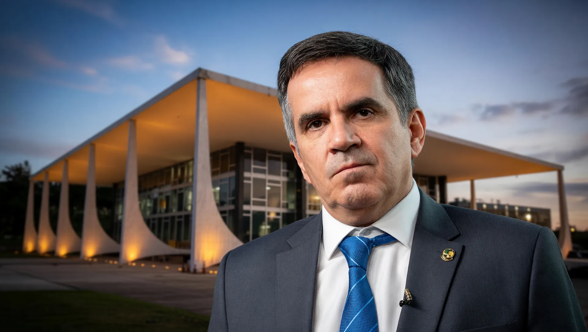 Retrato de Ciro Nogueira com fundo institucional STF investigando repasse milionário Refit Casa Civil