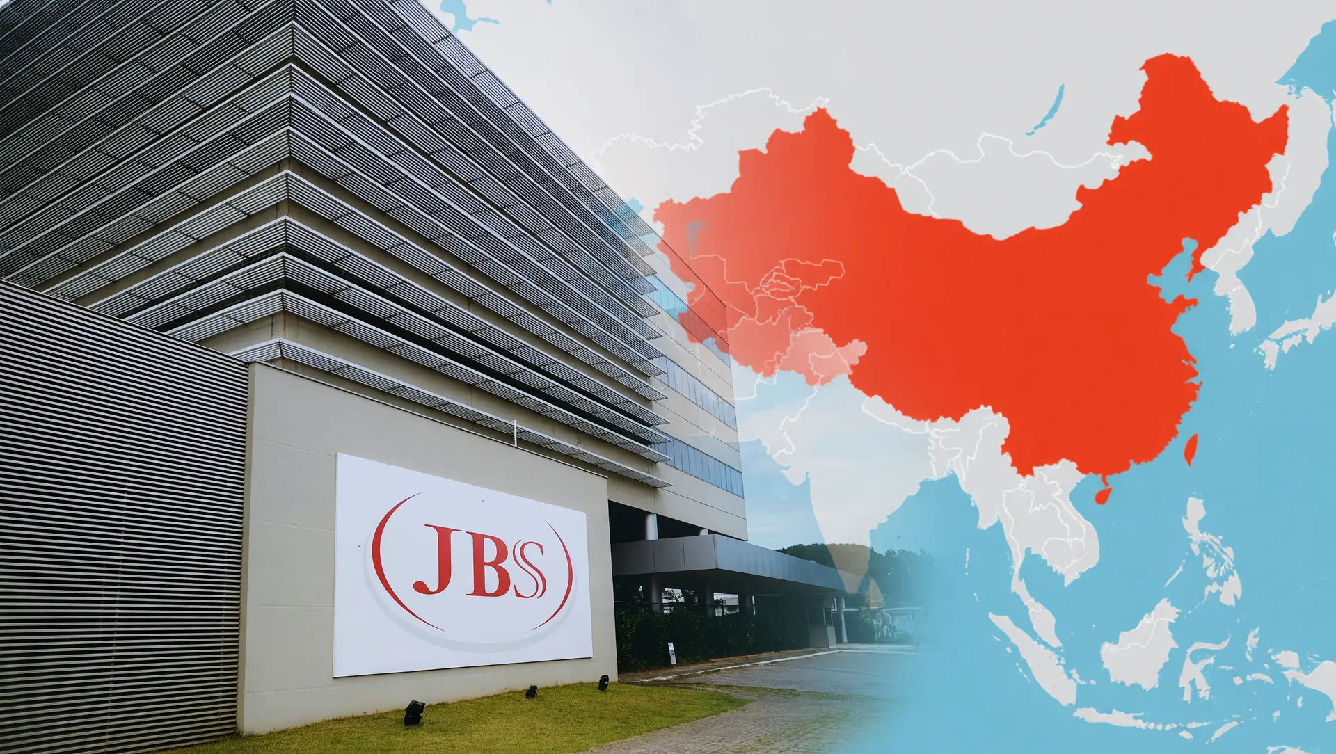 Instalação industrial JBS representa retomada exportações carne bovina China após 14 meses de restrições comerciais