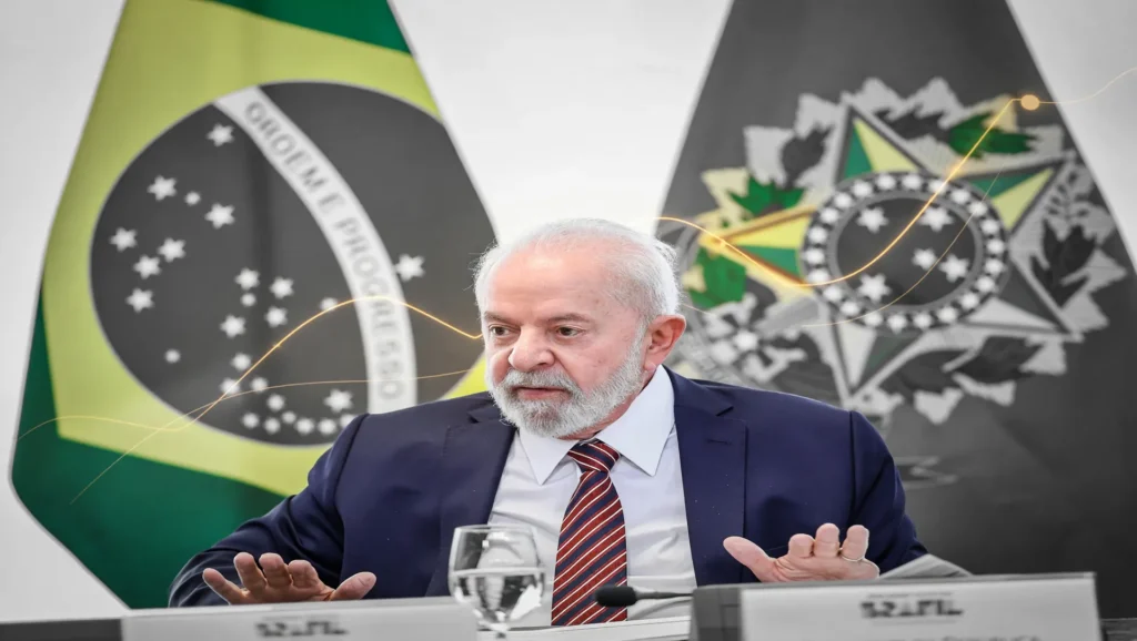 Presidente Lula simbolizando superávit primário governo abril 2026 e recuperação das contas públicas brasileiras