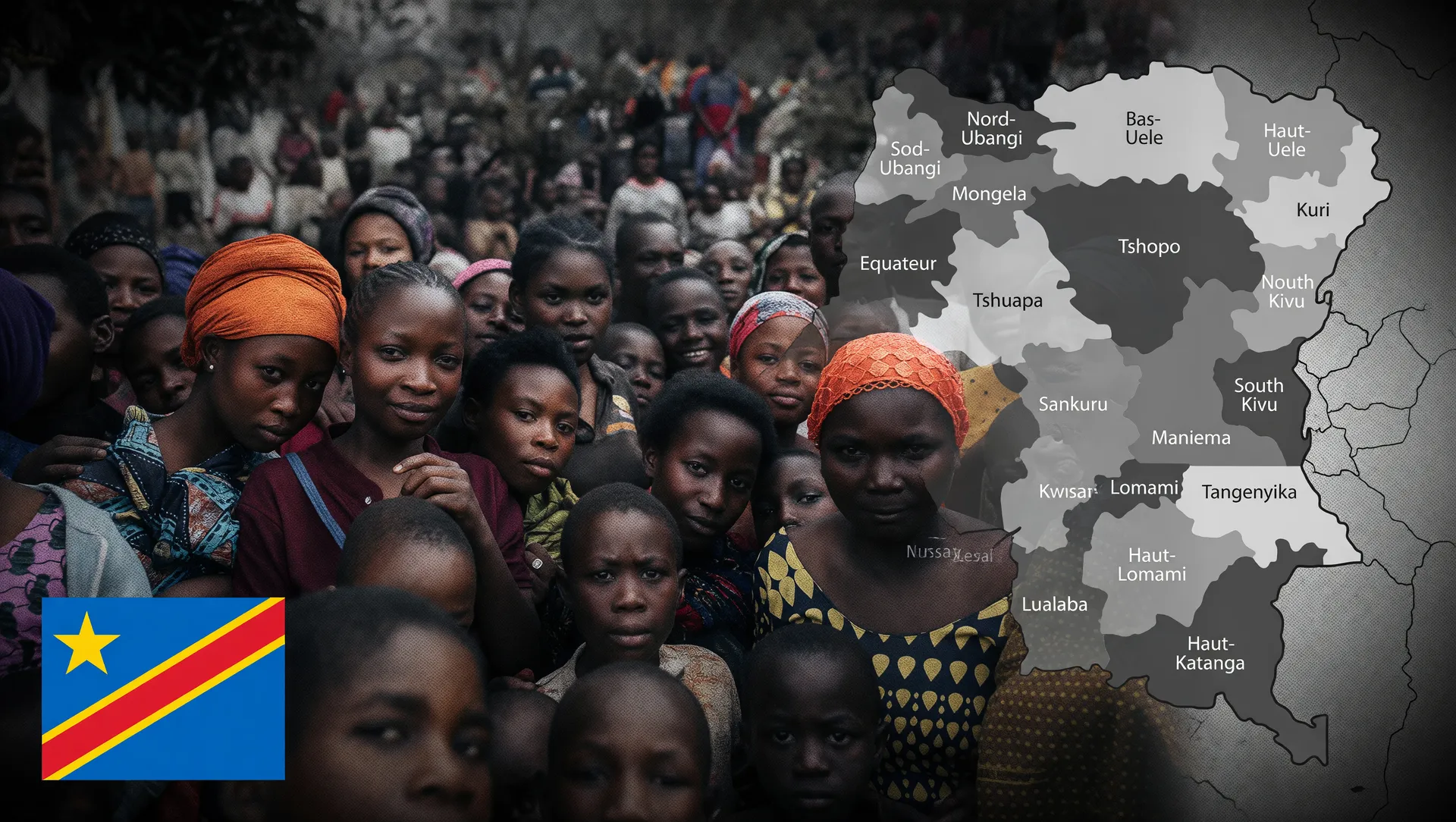 Mulheres e crianças de Goma enfrentam surto de ebola no Congo - impacto da epidemia