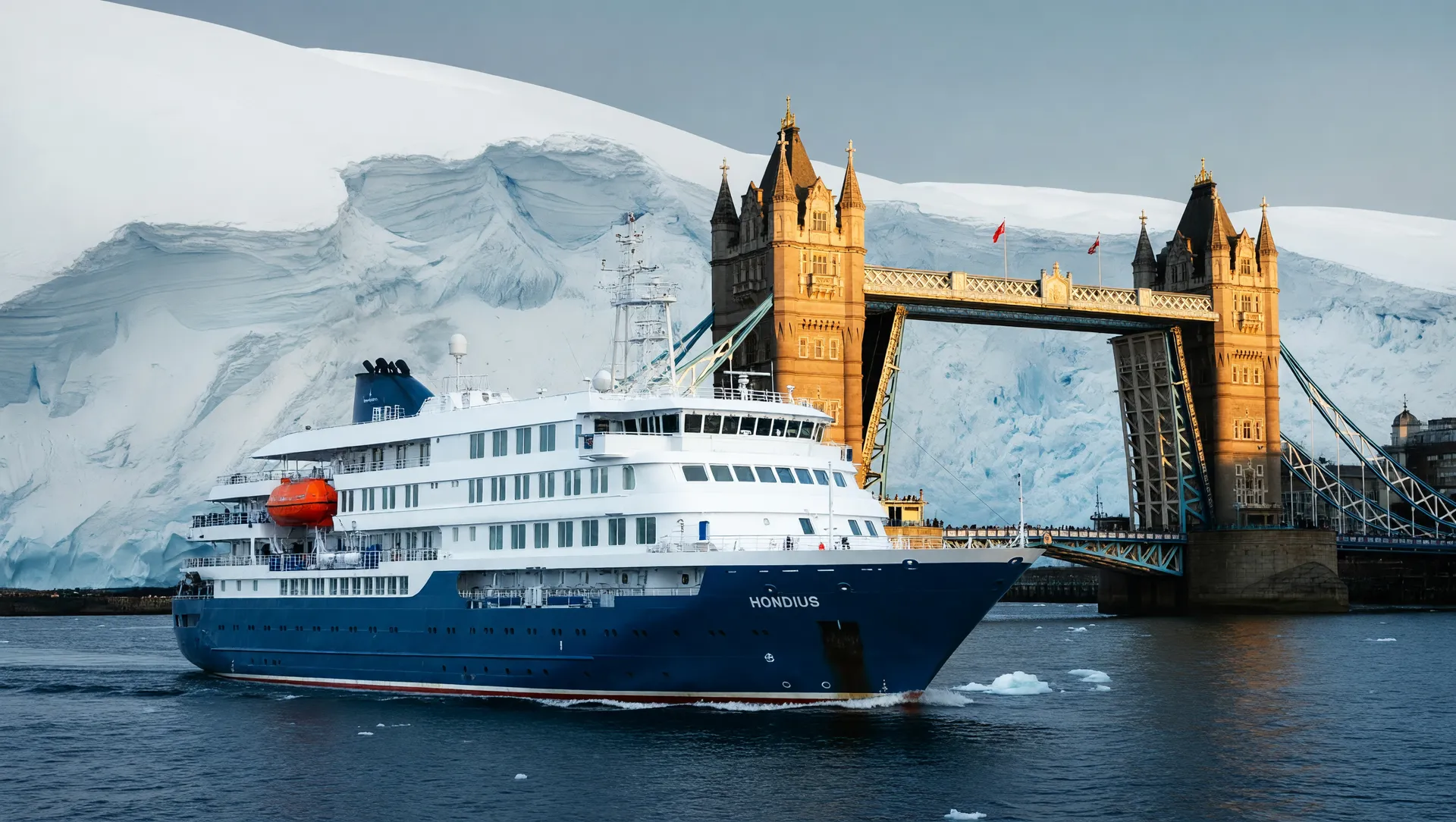 Navio MV Hondius e Tower Bridge: surto de hantavírus no cruzeiro confirma casos no Reino Unido