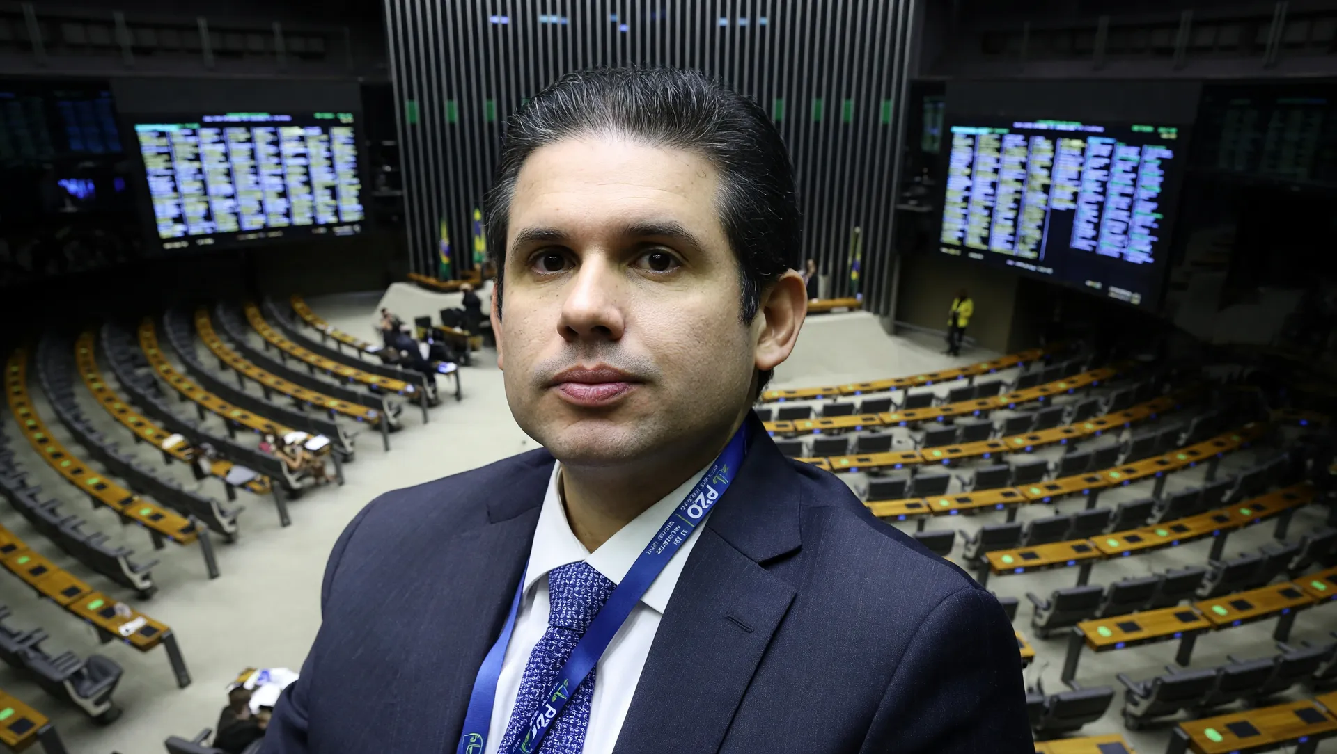 Hugo Motta na negociação da transição da PEC escala 6x1 na Câmara