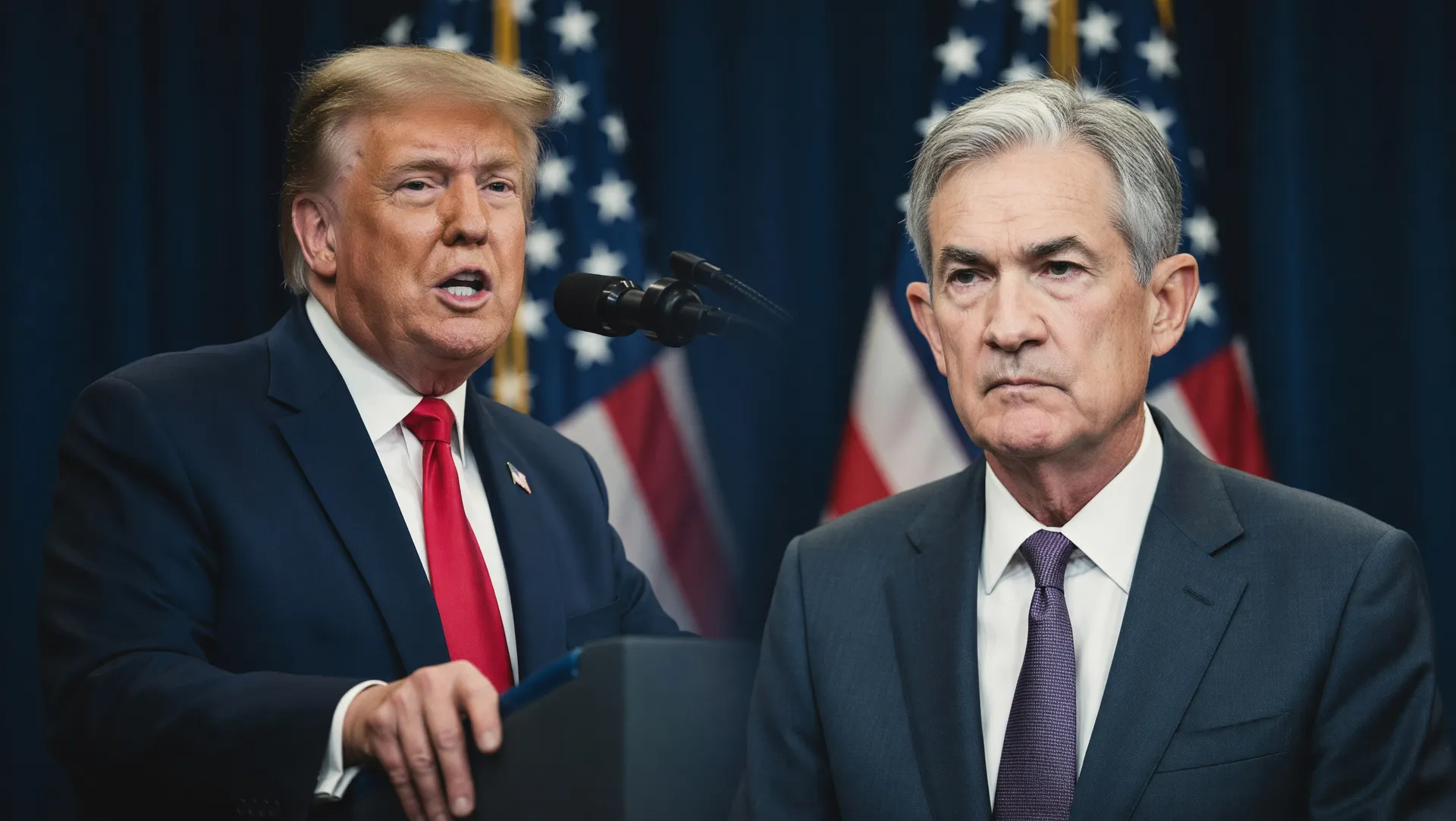Confronto político: Trump pressiona demissão de Jerome Powell do Federal Reserve americano
