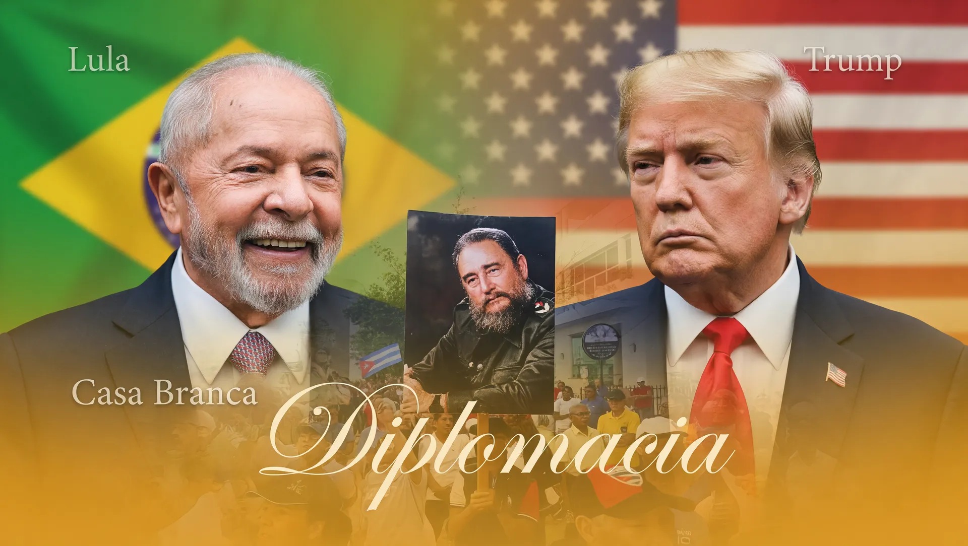 Lula relata que Trump descarta invasão Cuba em reunião diplomática na Casa Branca