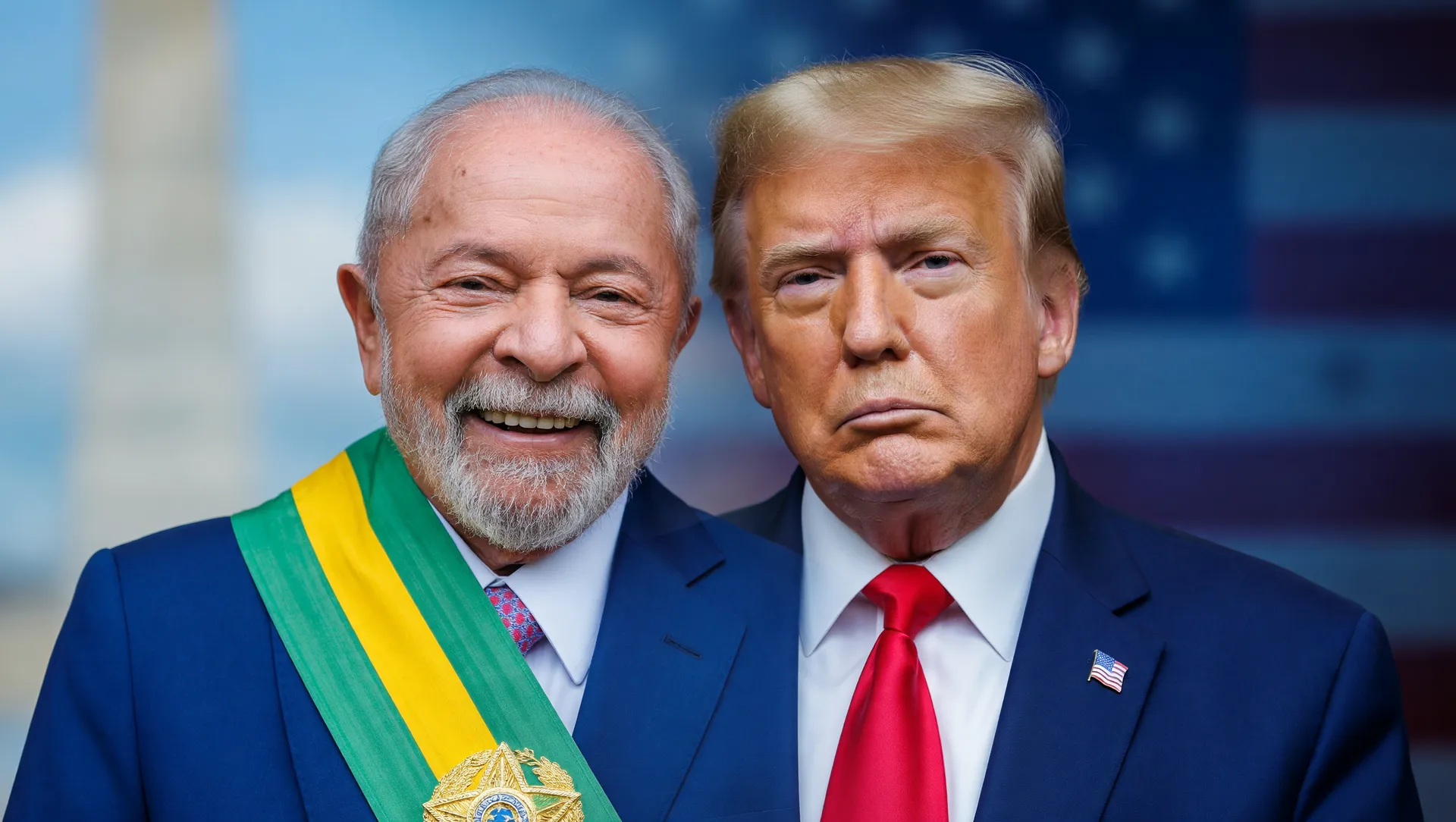 Retratos diplomáticos de Trump e Lula em encontro: Trump Lula cancelam coletiva Casa Branca