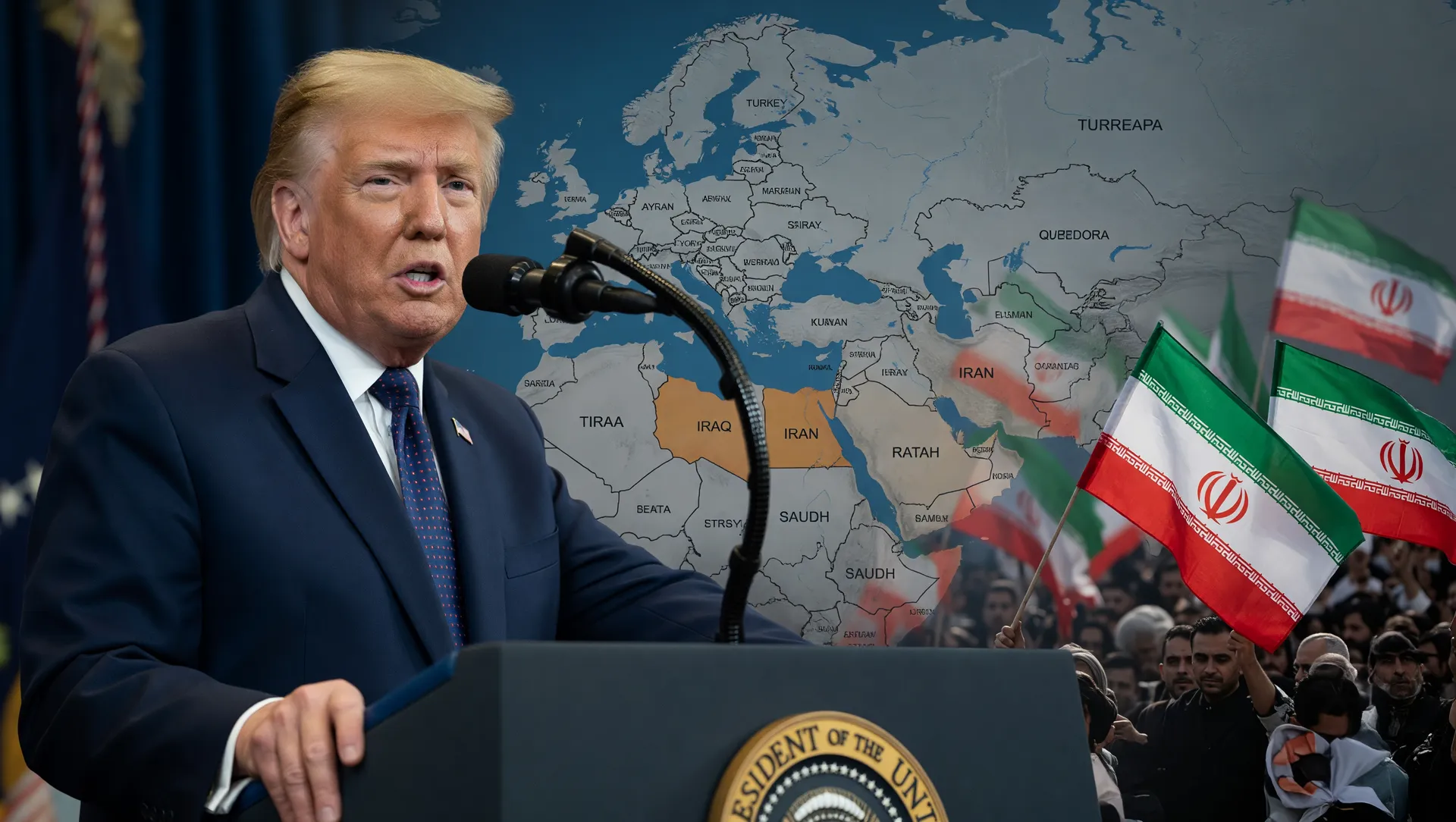 Trump suspende ataque ao Irã após tensões diplomáticas no Oriente Médio