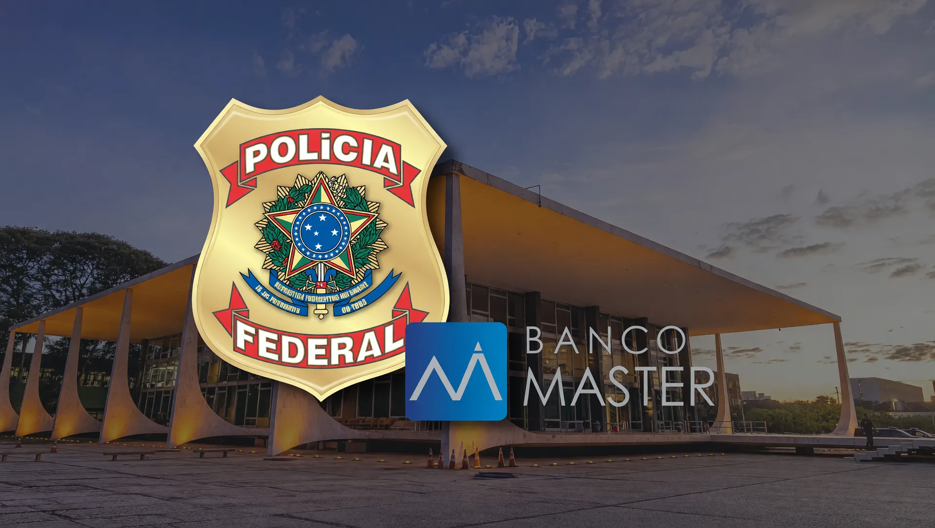 STF, Polícia Federal e Banco Master em composição editorial sobre vazamento de dados sigilosos Compliance Zero
