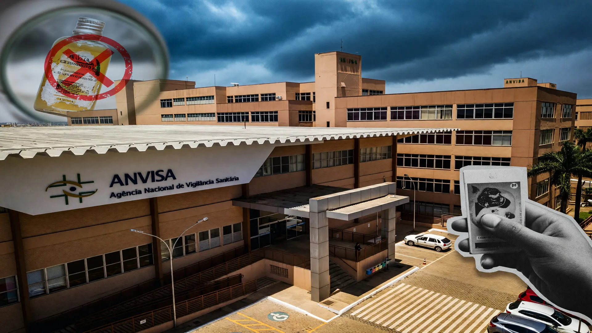 Vigilância Anvisa contra cosmético sem registro sanitário com rótulo falsificado