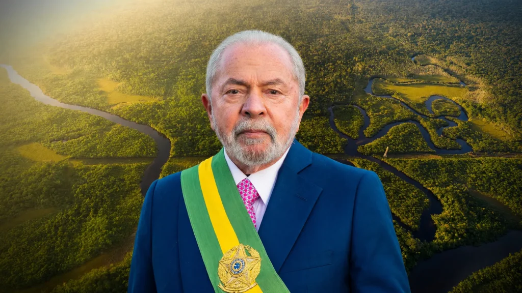 Lula apresenta resposta com dados de desmatamento Amazônia contra tarifas EUA