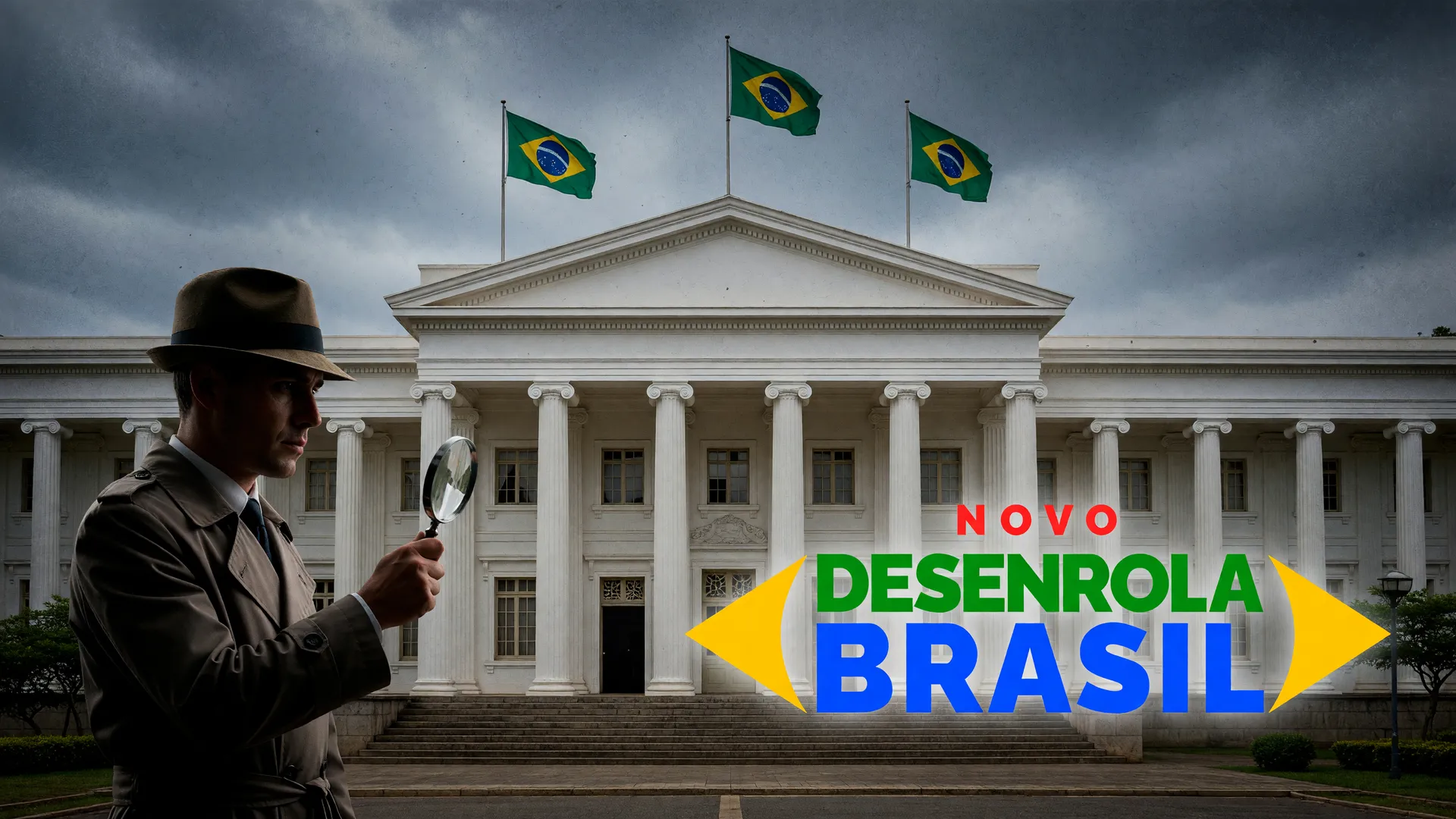 Fachada do TCU durante investigação sobre desvio de dinheiro esquecido para o Desenrola