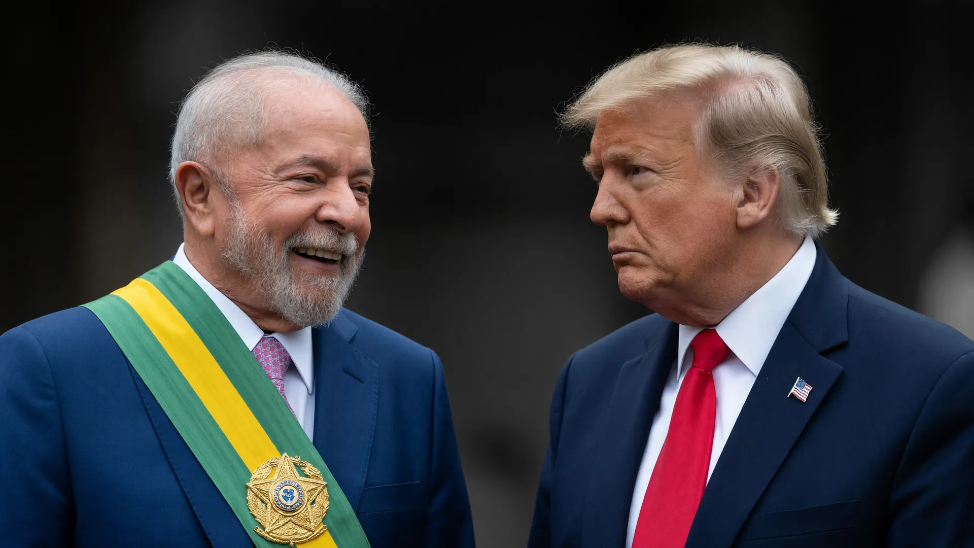Lula e Trump no encontro do G7: negociações sobre tarifas comerciais EUA-Brasil