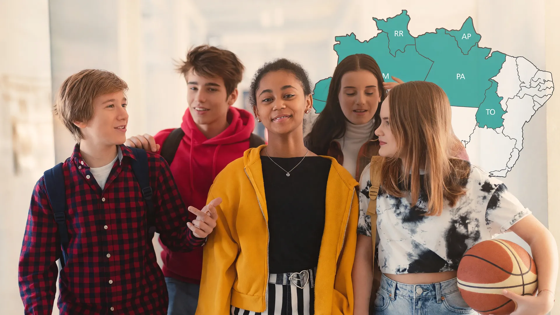 Adolescentes e a queda na evasão escolar ensino médio, refletindo progresso nacional