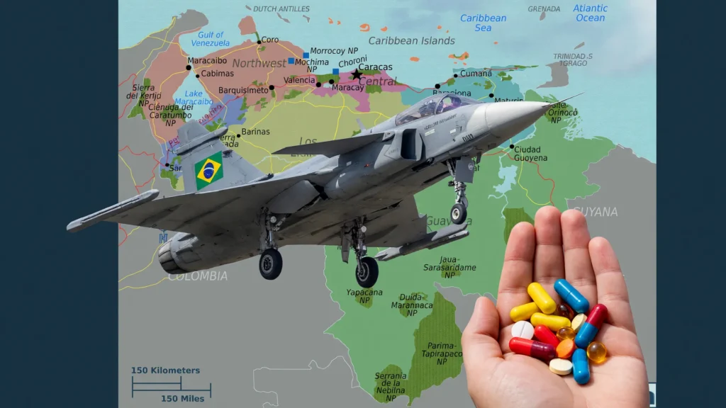 Avião da FAB em missão humanitária para Venezuela com medicamentos após terremoto