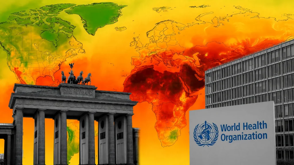Ondas de calor na Europa causam mortes: visualização térmica com Berlim e OMS em alerta