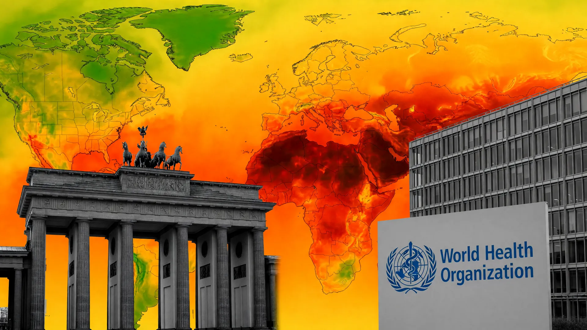 Ondas de calor na Europa causam mortes: visualização térmica com Berlim e OMS em alerta