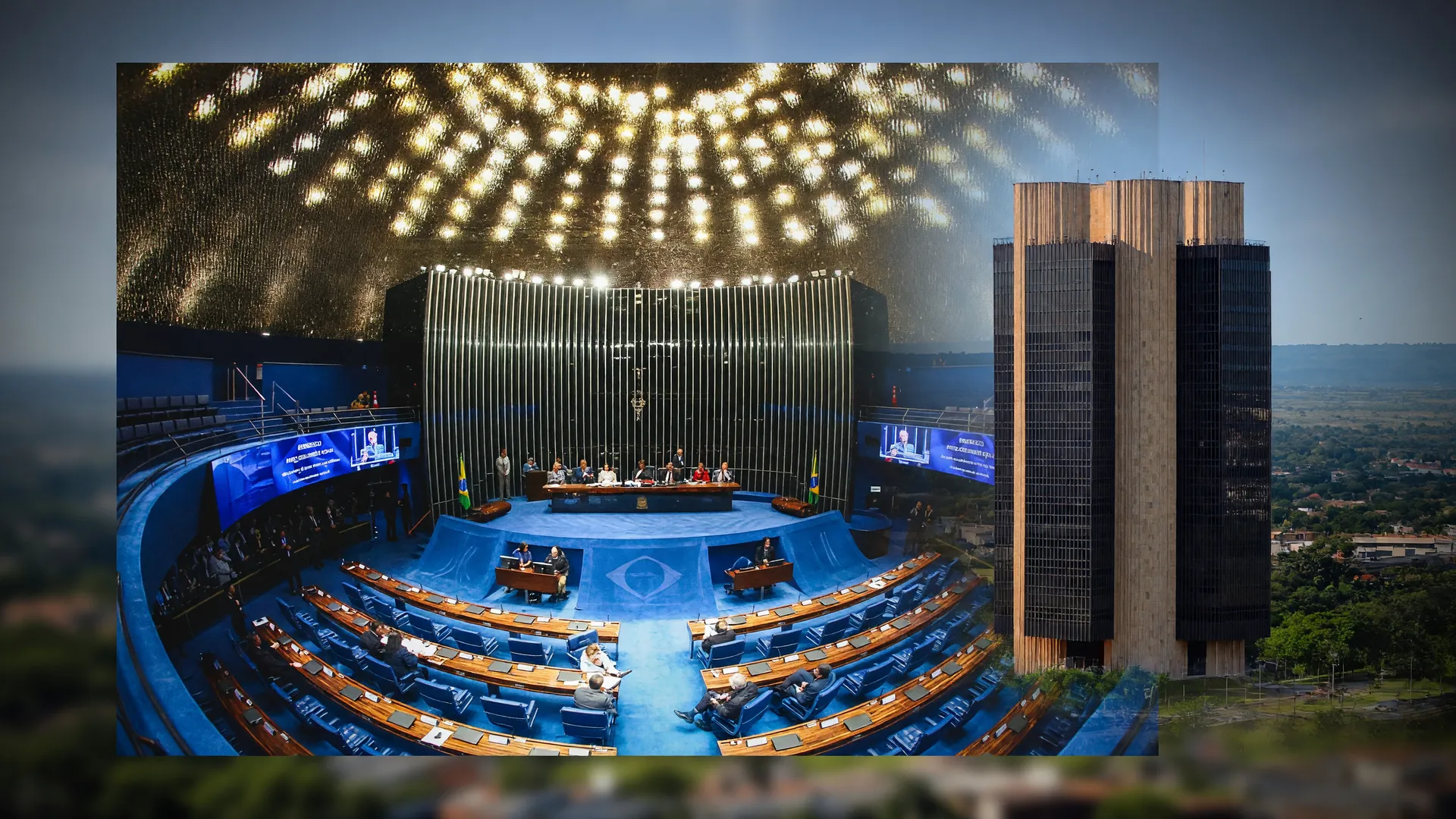 Senado Federal em sessão histórica da PEC de autonomia financeira do Banco Central