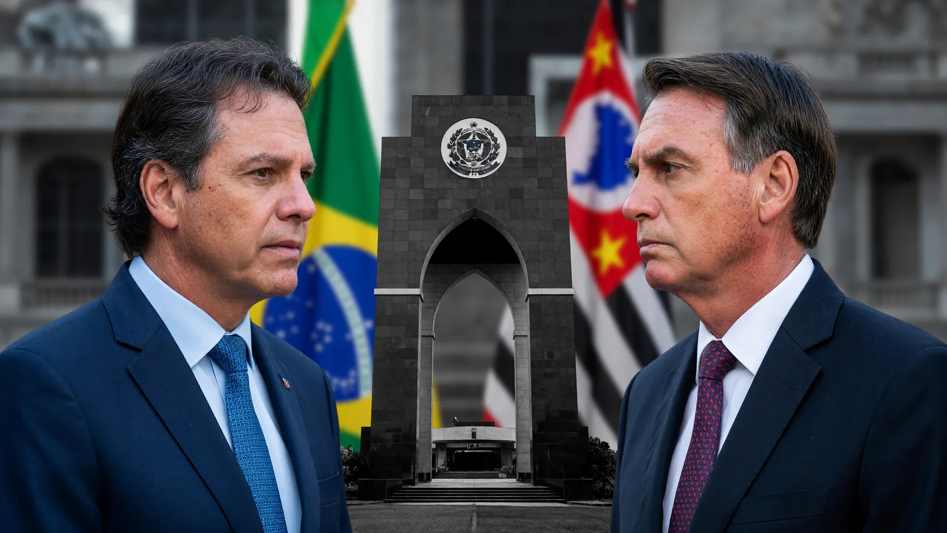 Haddad e Tarcísio em confronto sobre privatização da Sabesp nas eleições 2026