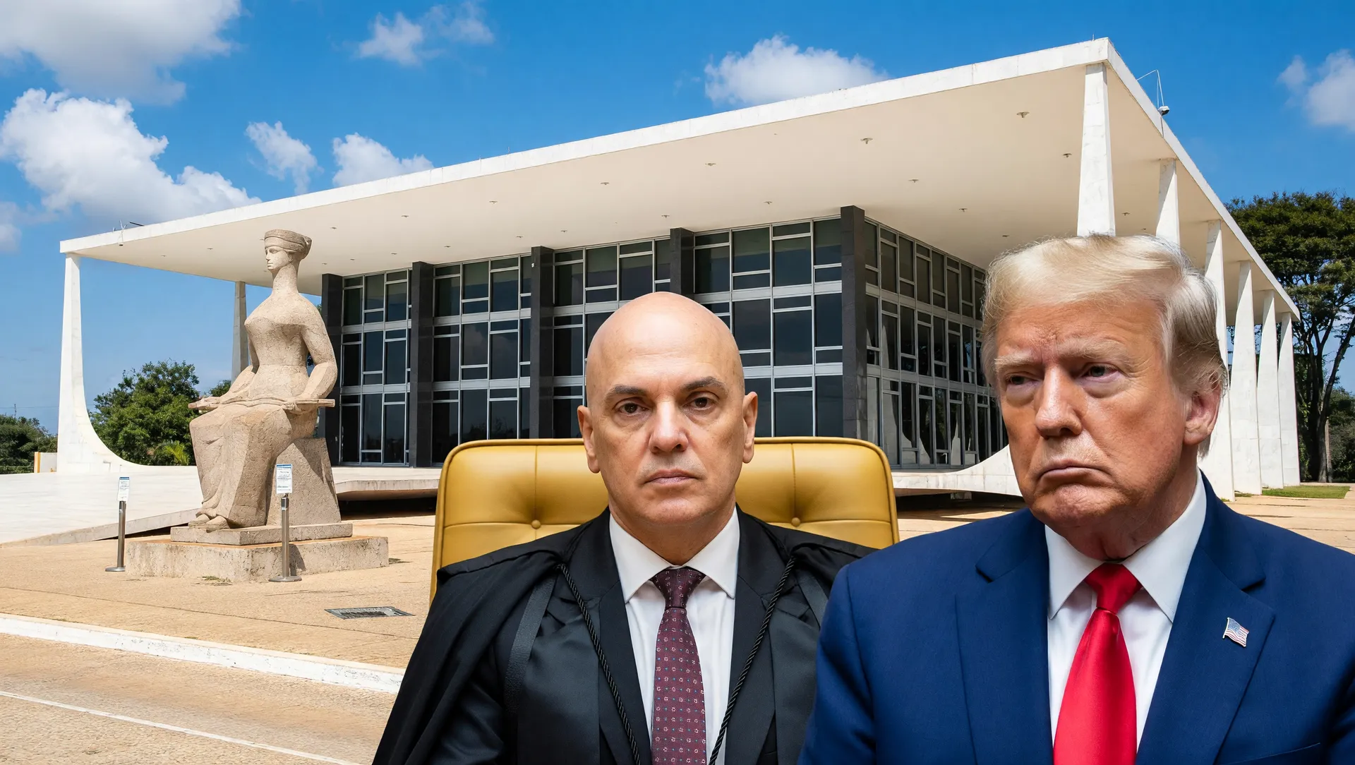 Moraes protegido pelo STF no processo contra Moraes nos Estados Unidos