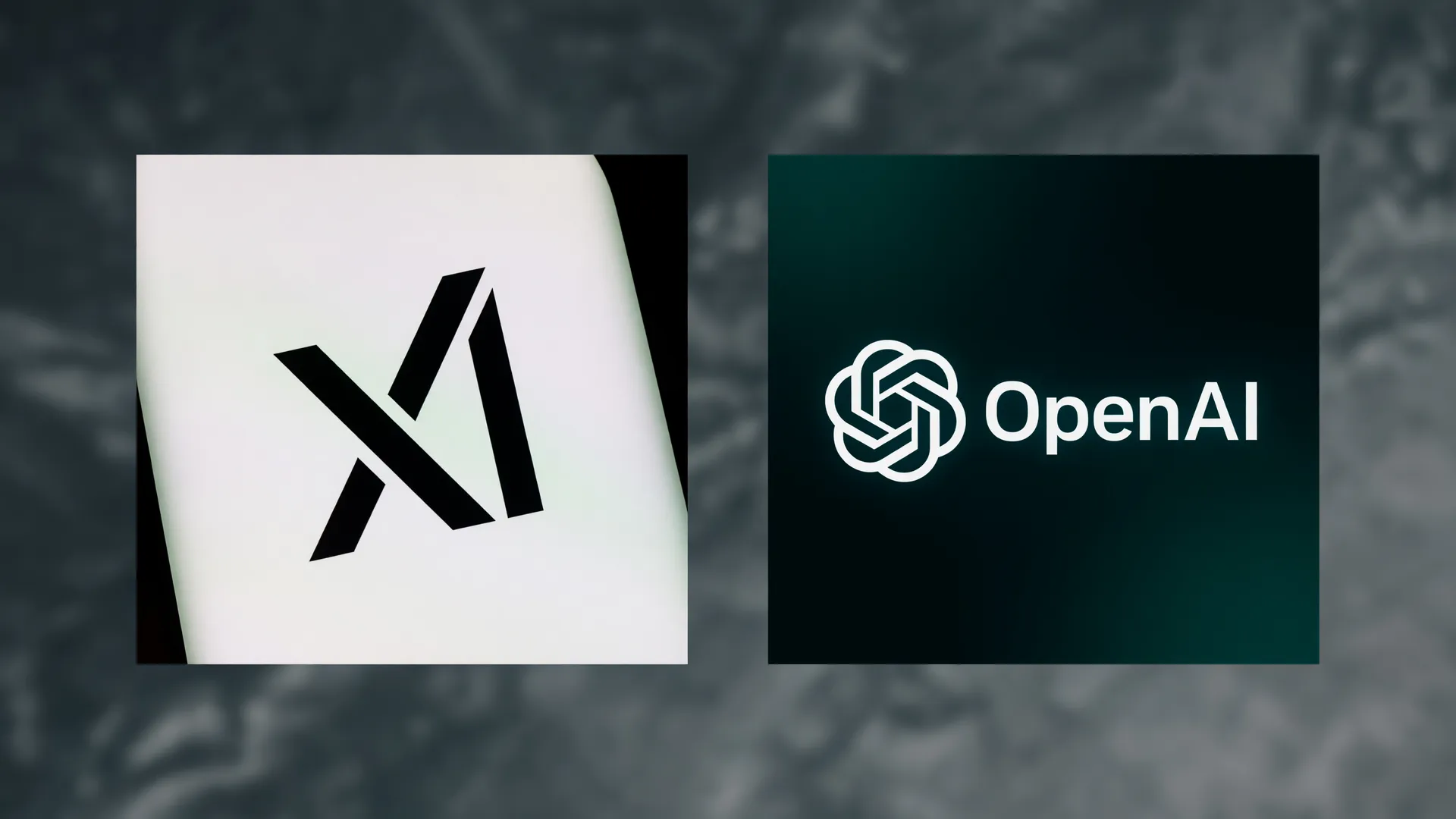 Logos xAI e OpenAI em composição representando o processo sobre segredos comerciais encerrado