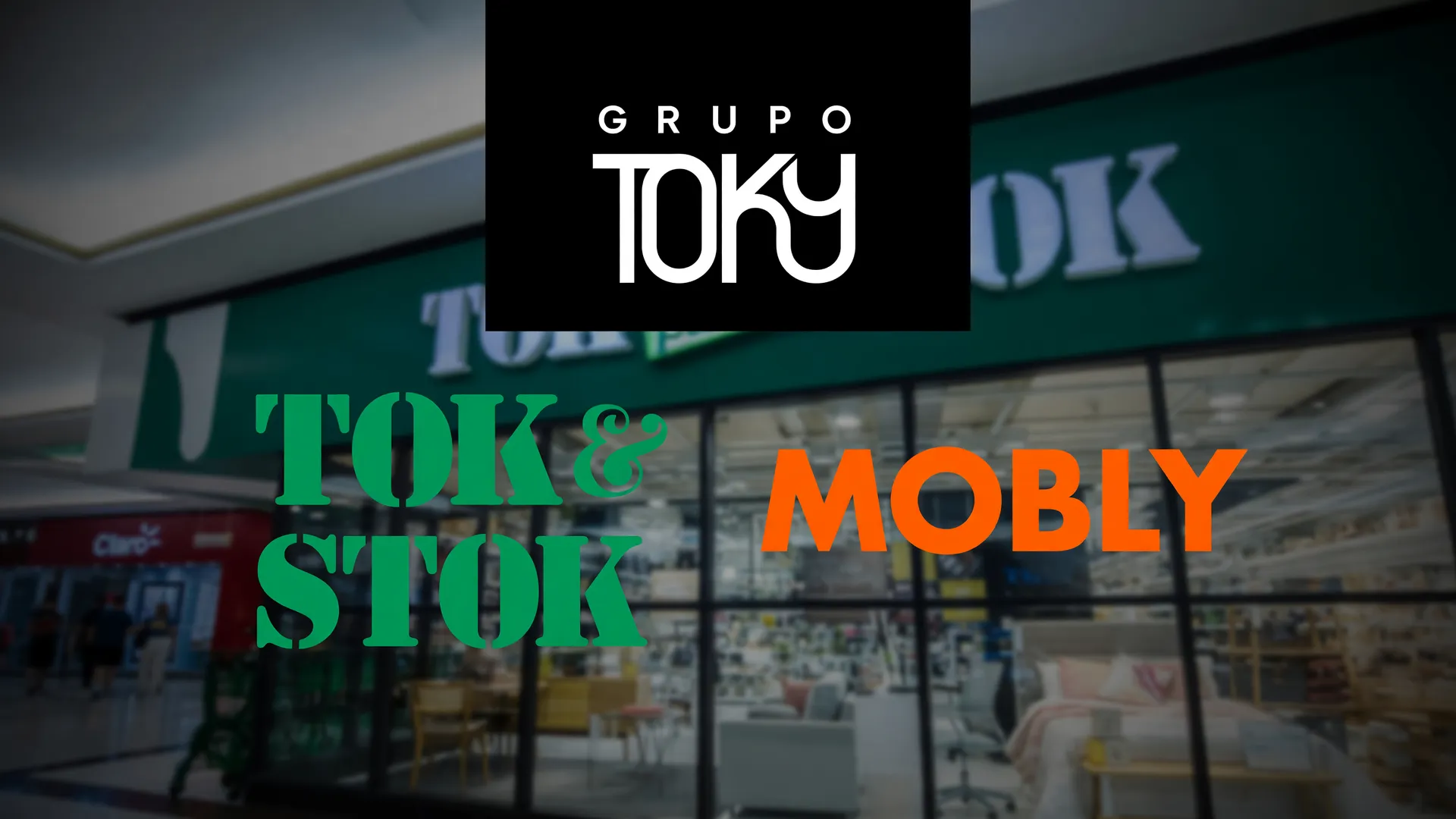 Identidade corporativa da Tok&Stok e Mobly durante recuperação judicial do Grupo Toky