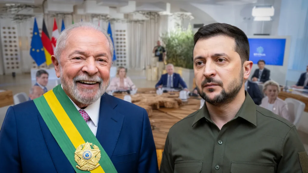 Reunião Lula Zelensky no G7 França marca encontro diplomático crucial entre Brasil e Ucrânia