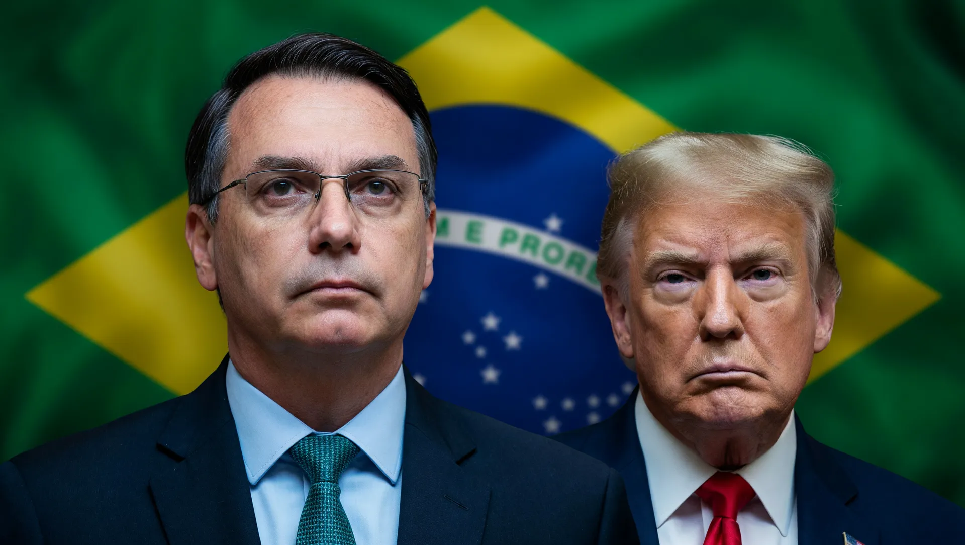 Senador Flávio Bolsonaro negocia com Trump sobre tarifa de 25% sobre produtos brasileiros