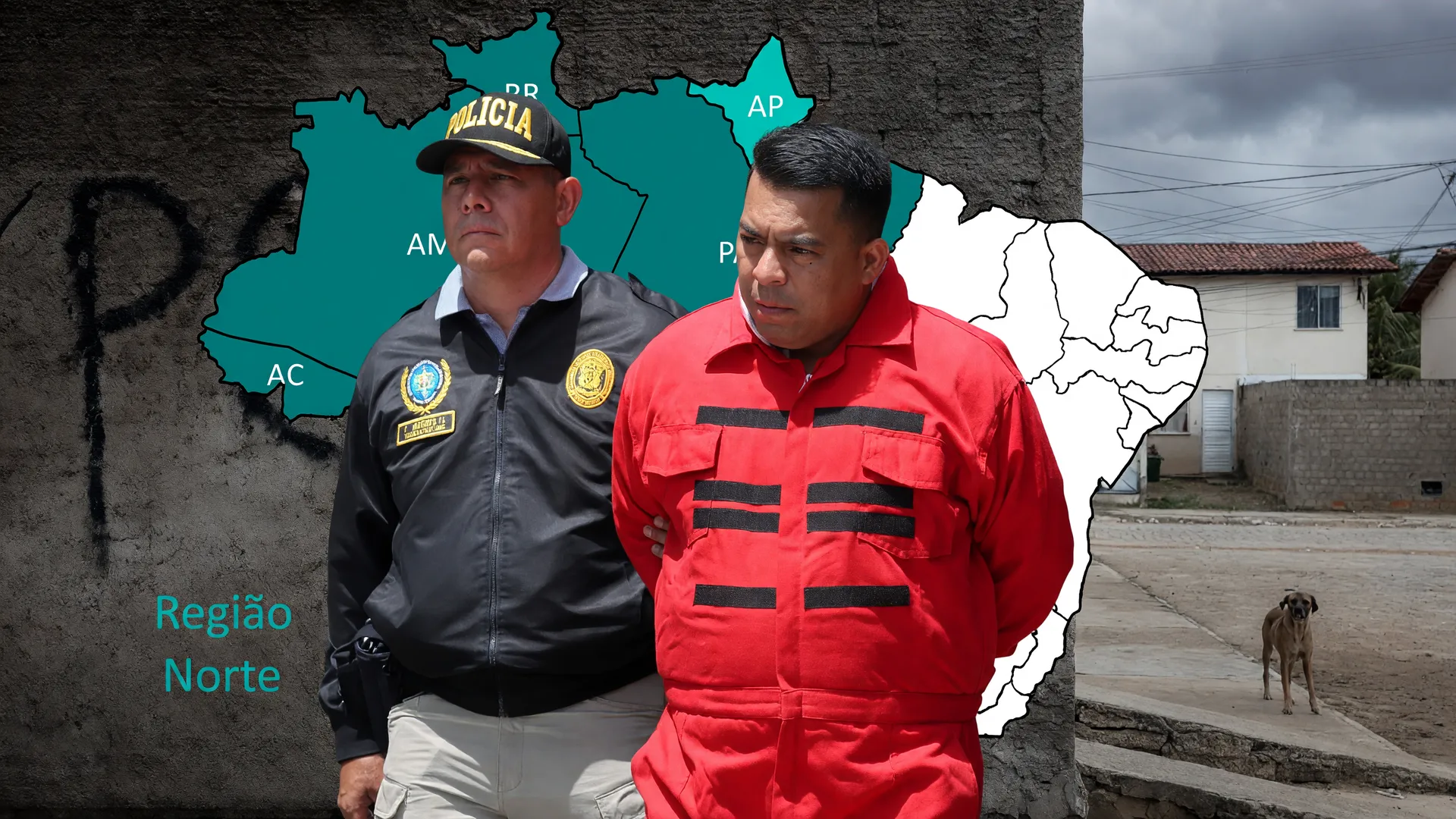 Tren de Aragua em Roraima: membro detido com mapa da região Norte mostrando domínio criminal
