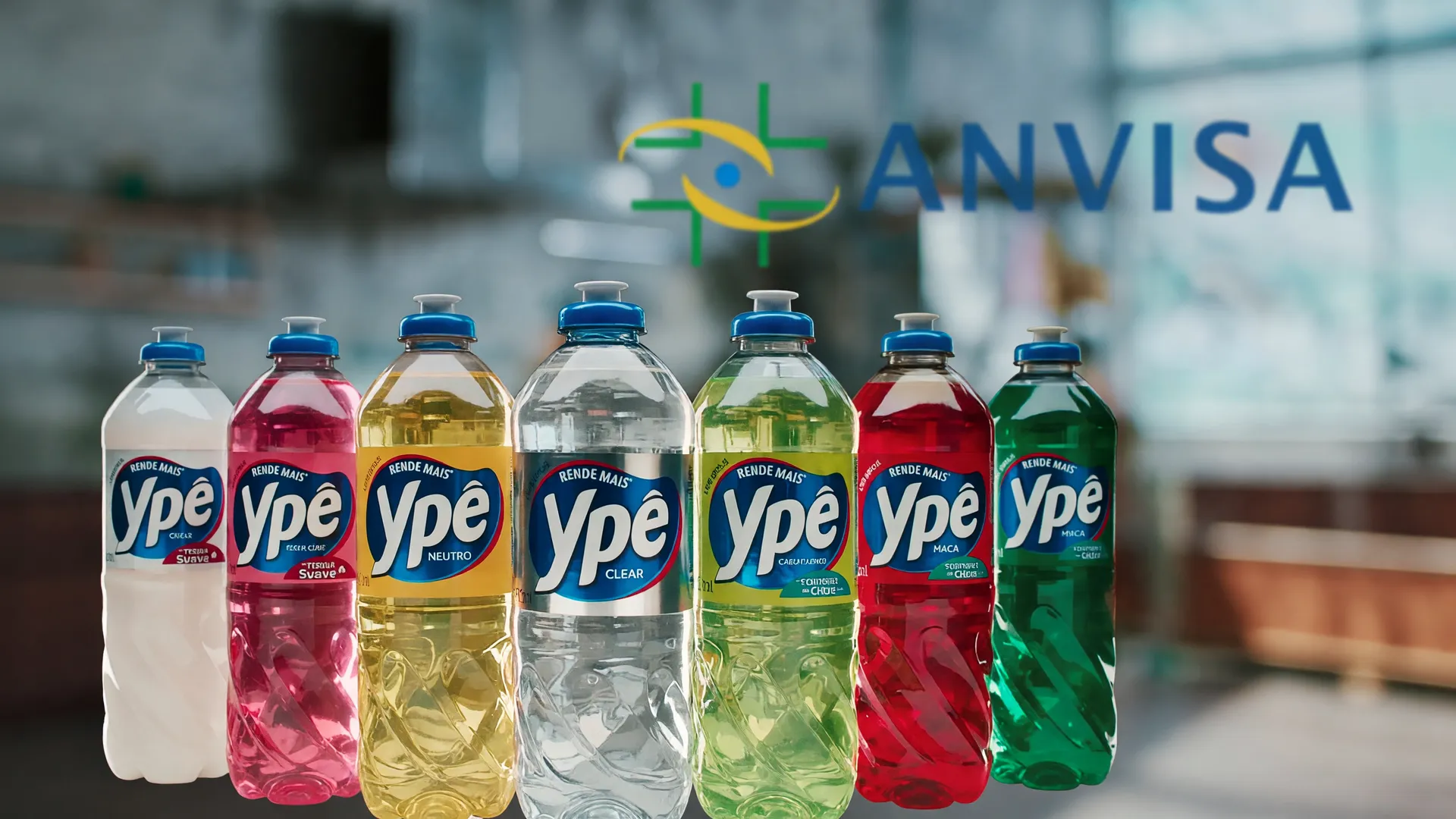 Produtos Ypê suspensos pela Anvisa com opções de troca e reembolso para consumidores