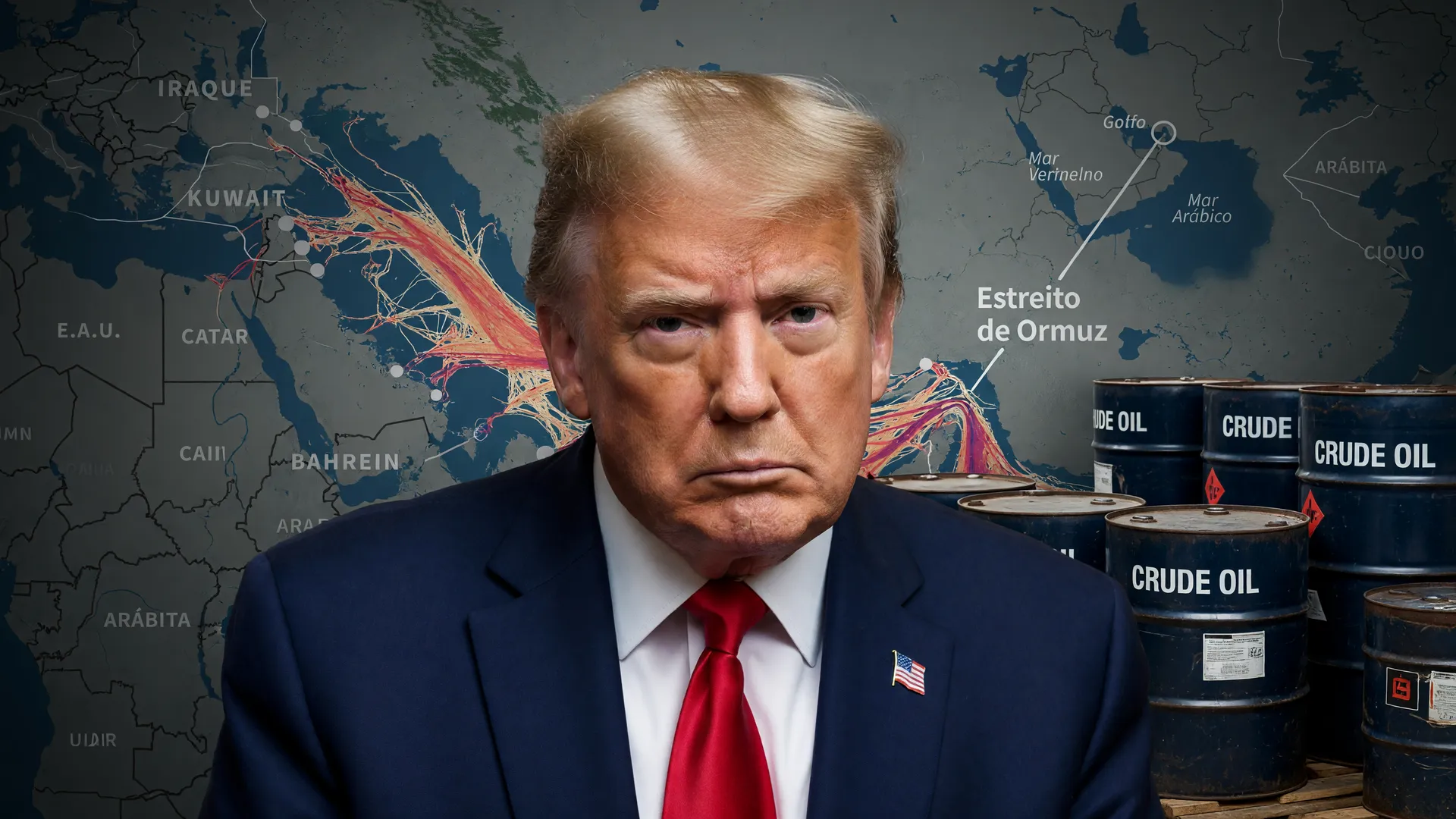 Trump controle do petróleo iraniano: ameaça à Ilha de Kharg