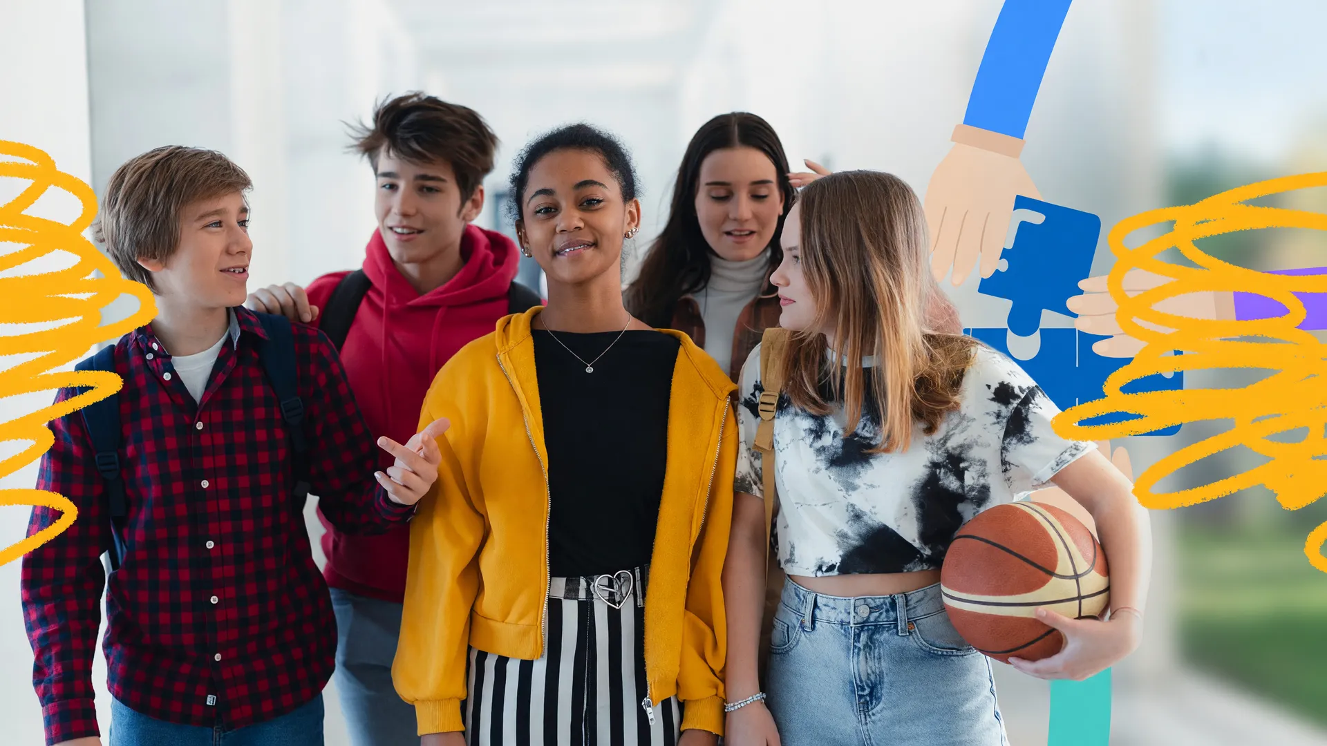 Adolescentes diversas em ambiente ensolarado, simbolizando a proteção da vacina HPV adolescentes prorrogada