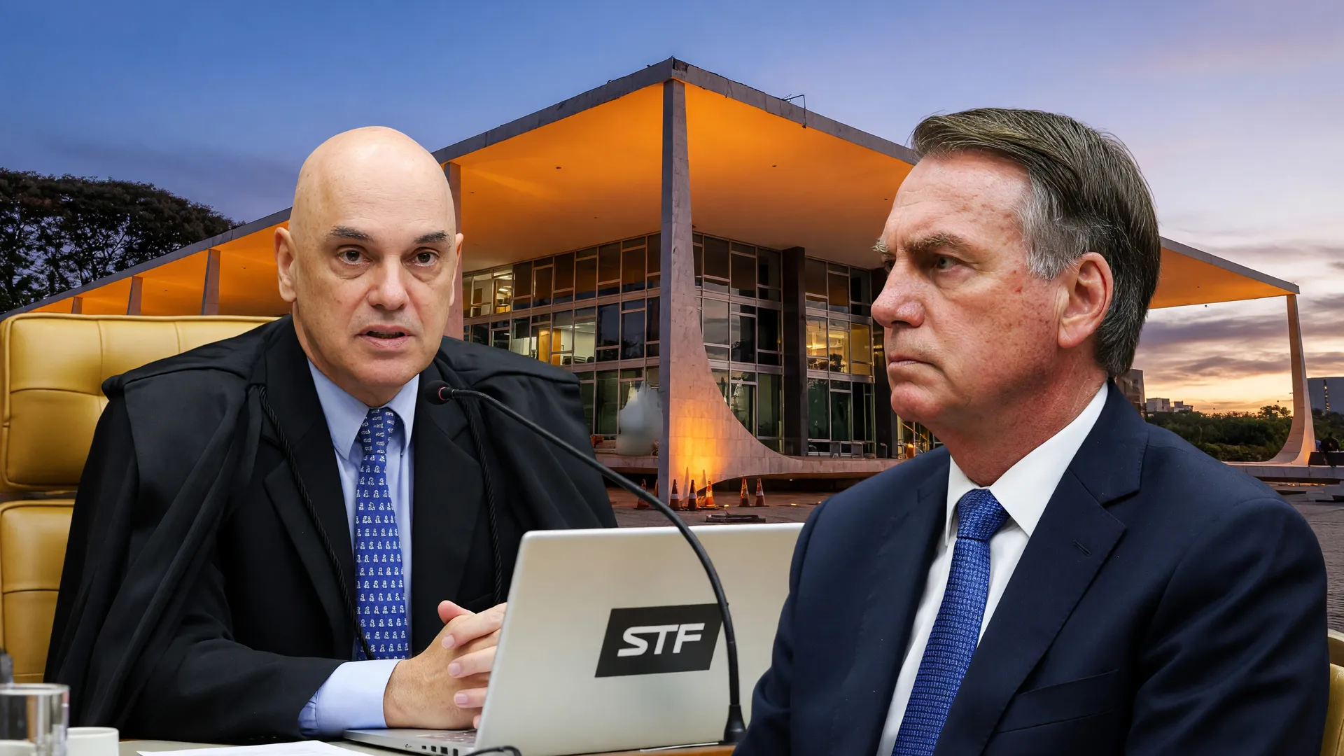 Moraes no STF determina entrega de armas de Bolsonaro ao Exército e Polícia Federal