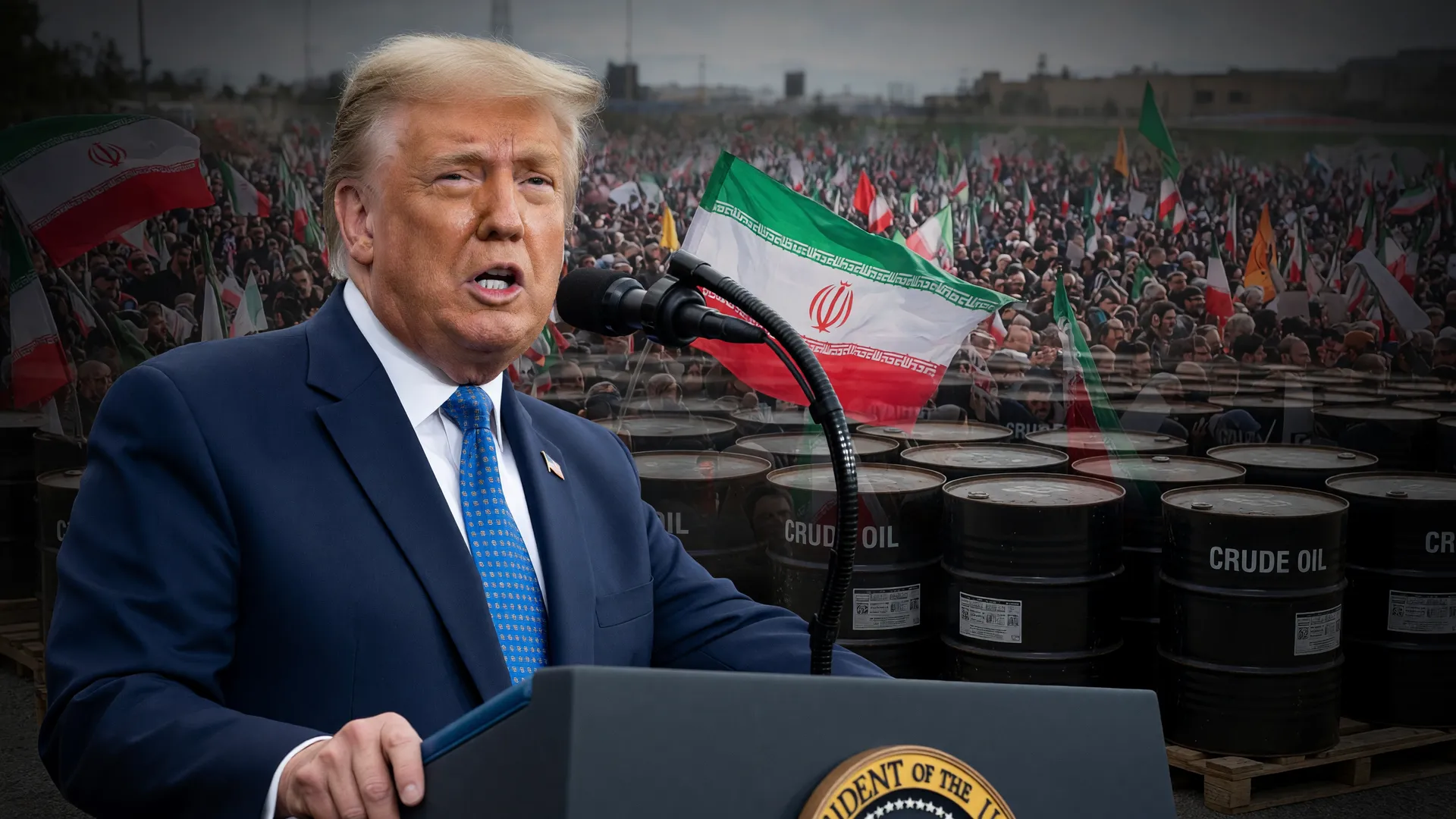 Ataques EUA ao Irã: Trump anuncia fim do acordo enquanto petróleo dispara