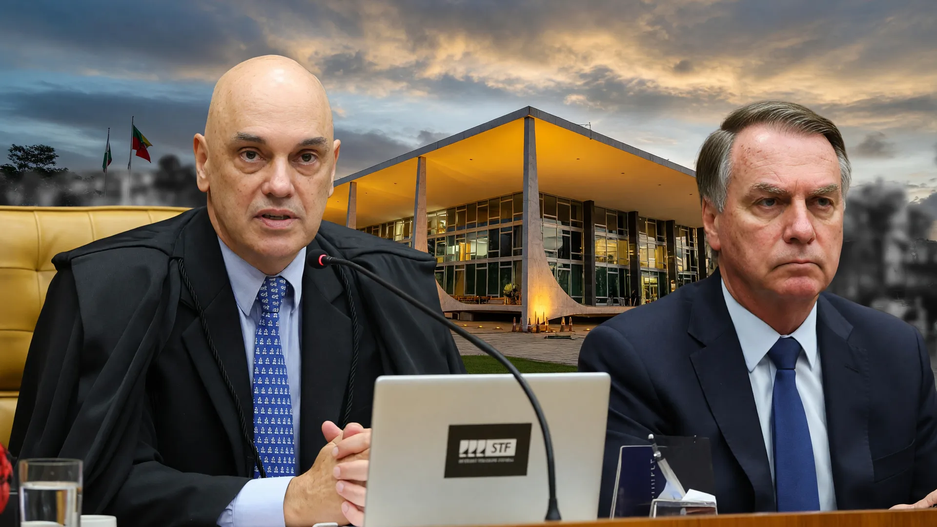 Moraes ordena: Bolsonaro prisão domiciliar mantida, armas apreendidas no STF