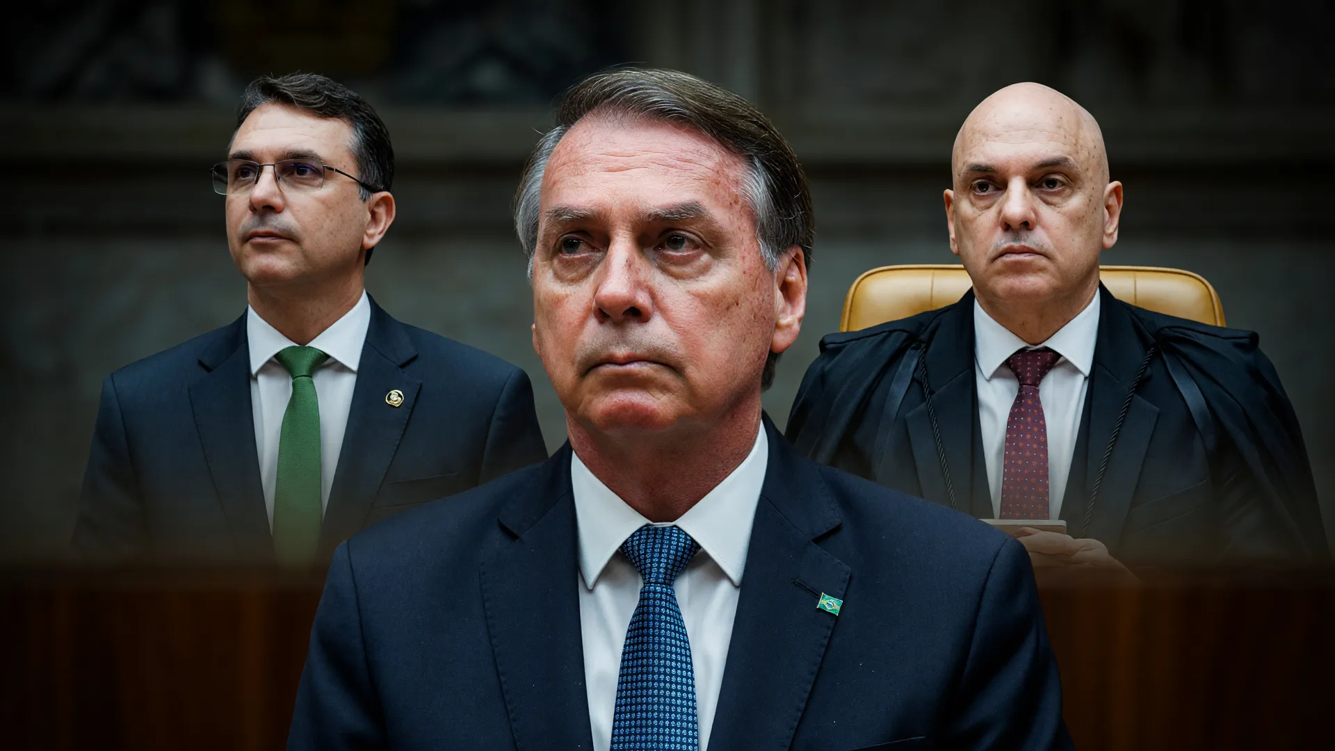 Defesa de Bolsonaro nega saber da carta de Flávio Bolsonaro a Moraes, no STF