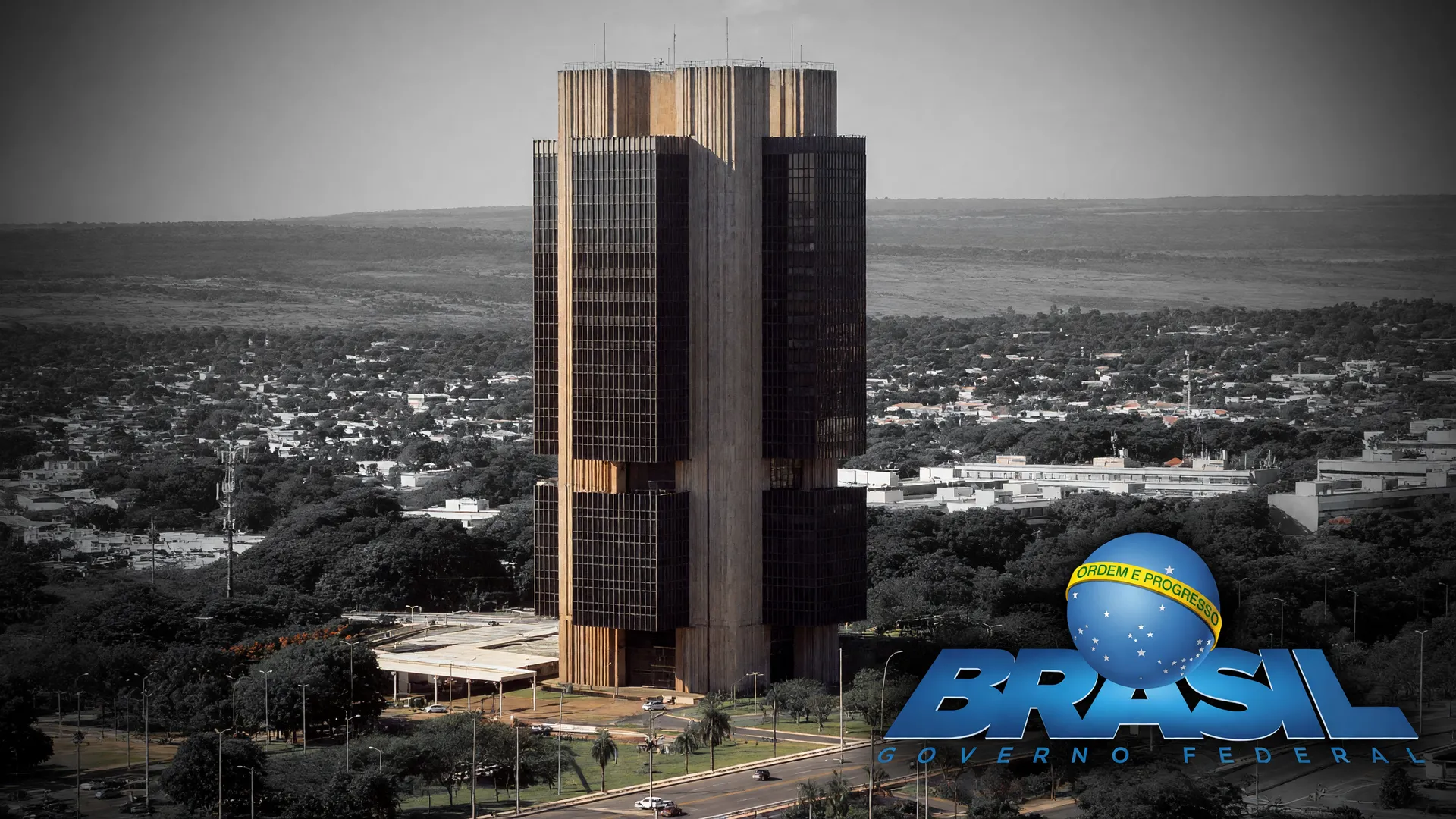 Sede do Banco Central em Brasília; déficit primário das contas públicas soma R$ 80,2 bi no semestre