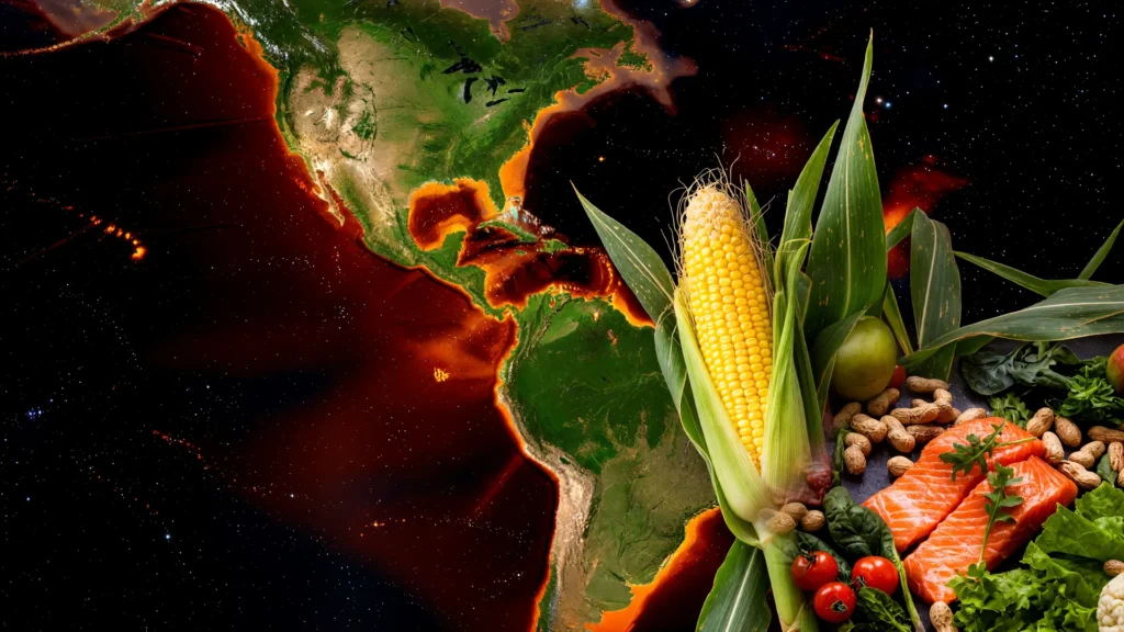 El Niño impulsionando preço alimentos Brasil: mapa térmico da ameaça climática à plantação de milho