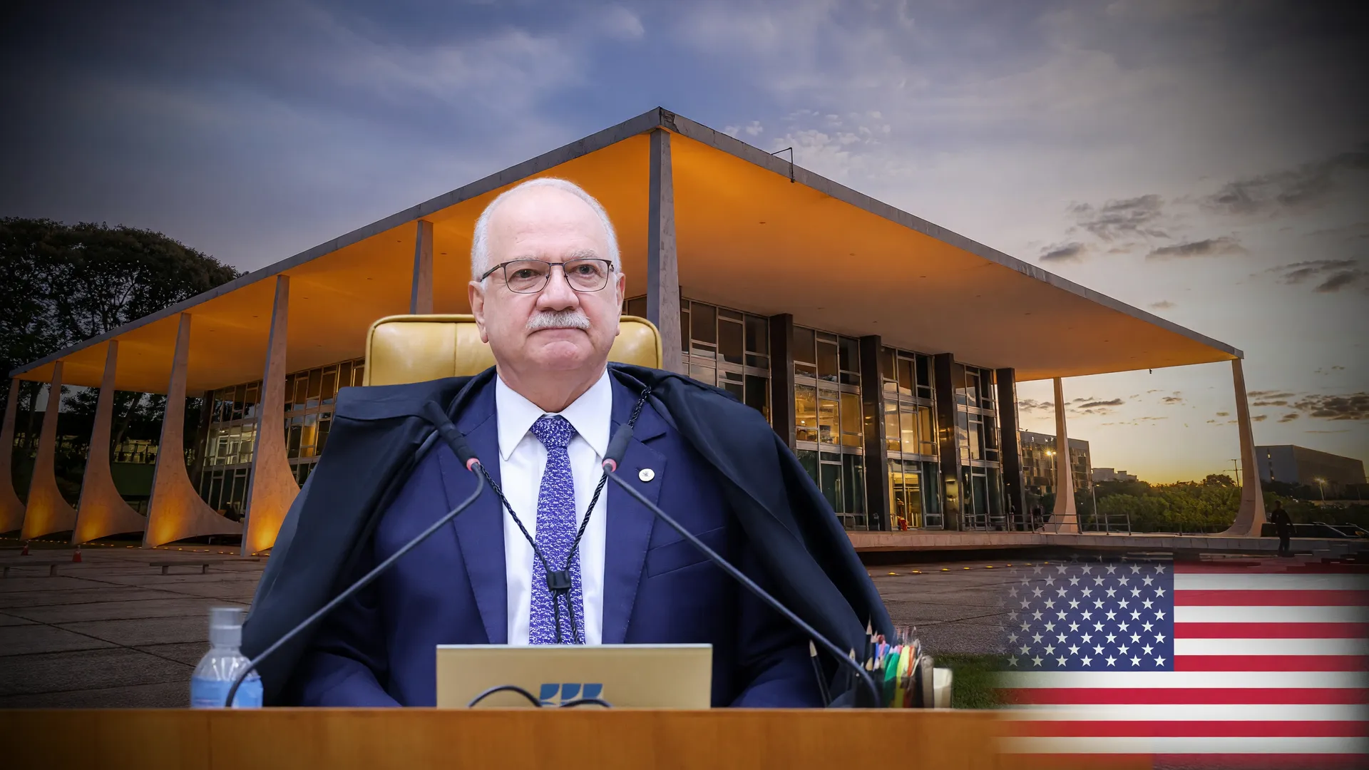 Fachin defende autonomia do STF em meio a críticas e tarifas dos Estados Unidos